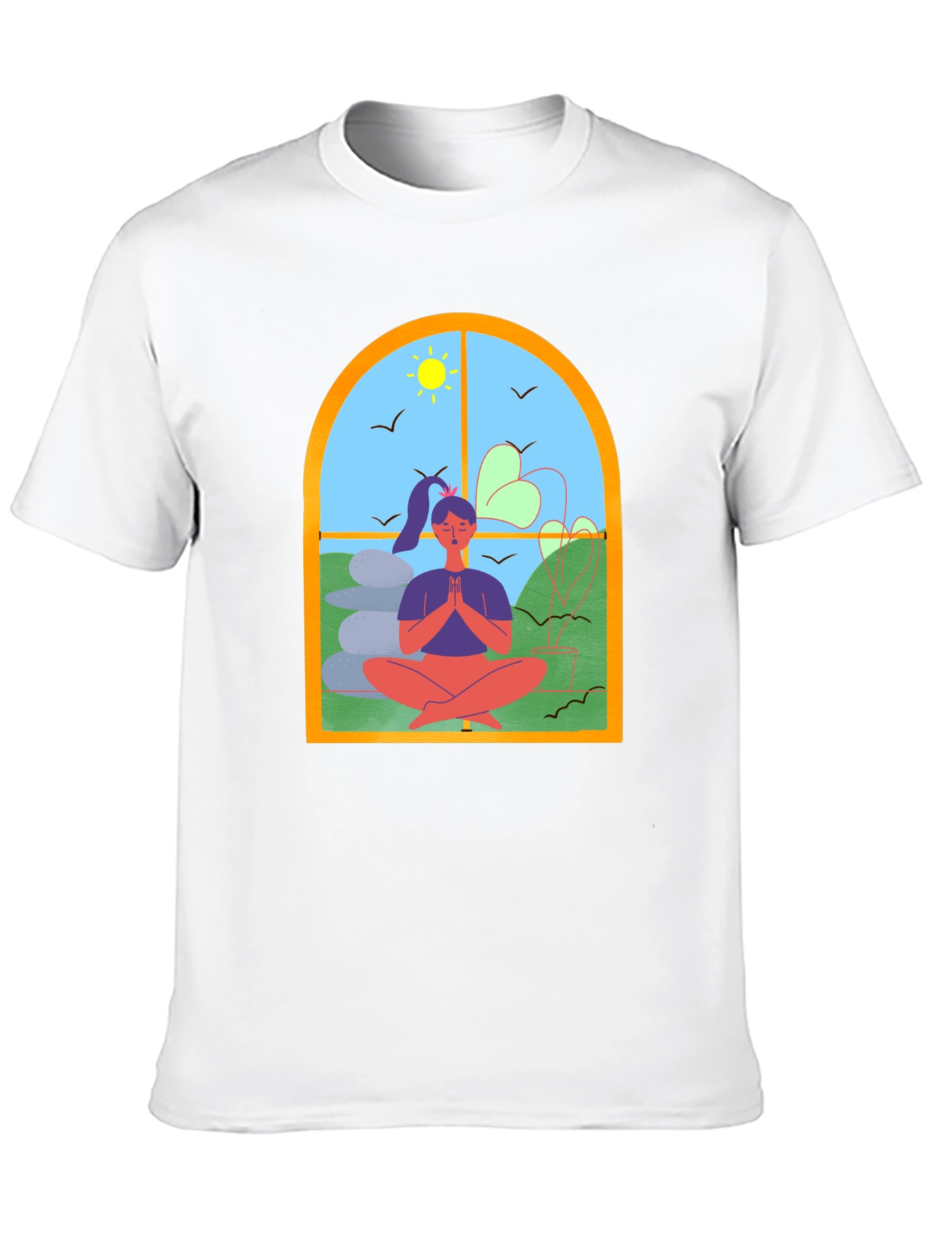 Meditative Window T-Shirt