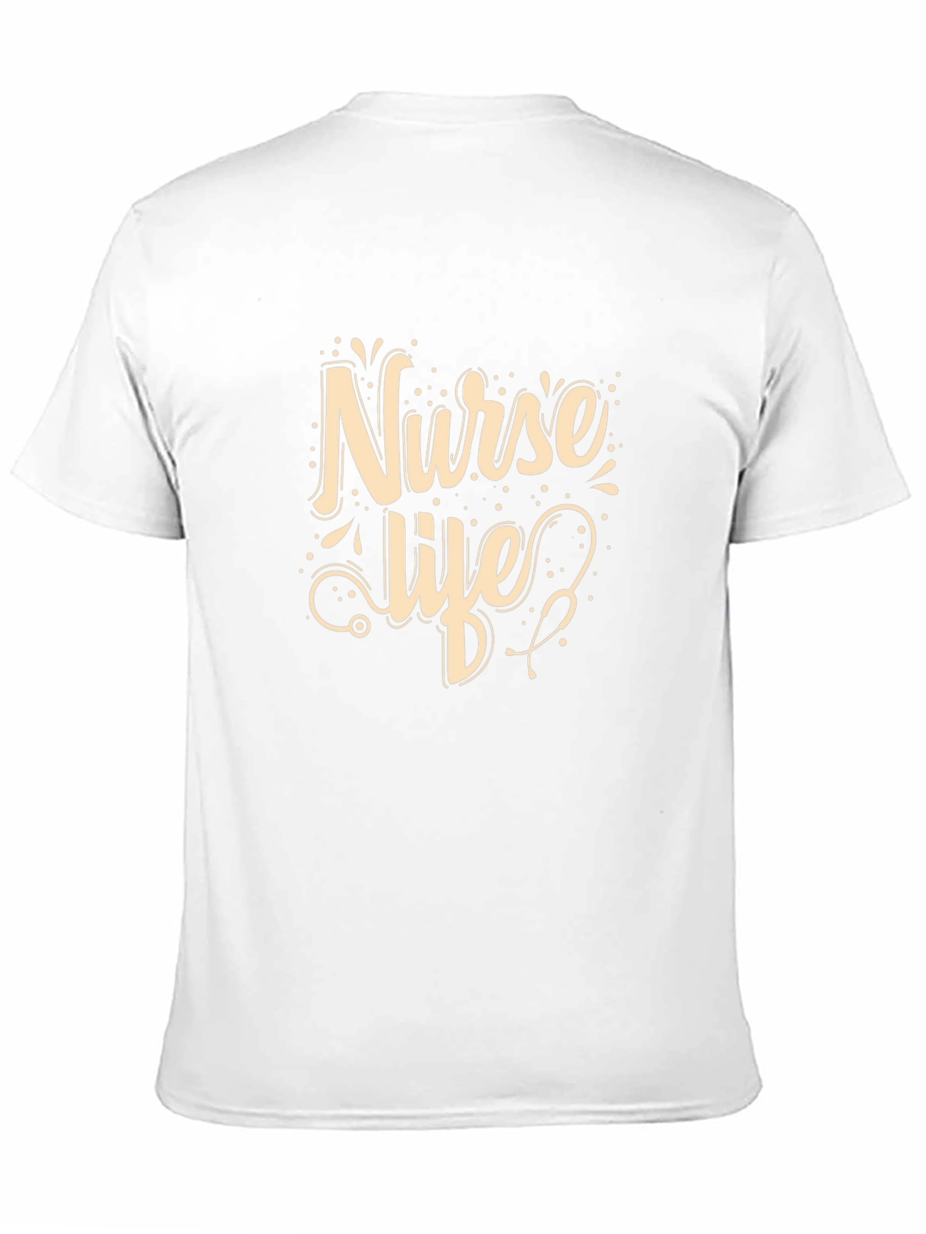 Nurse Life Graphic T-Shirt - Black Casual Tee