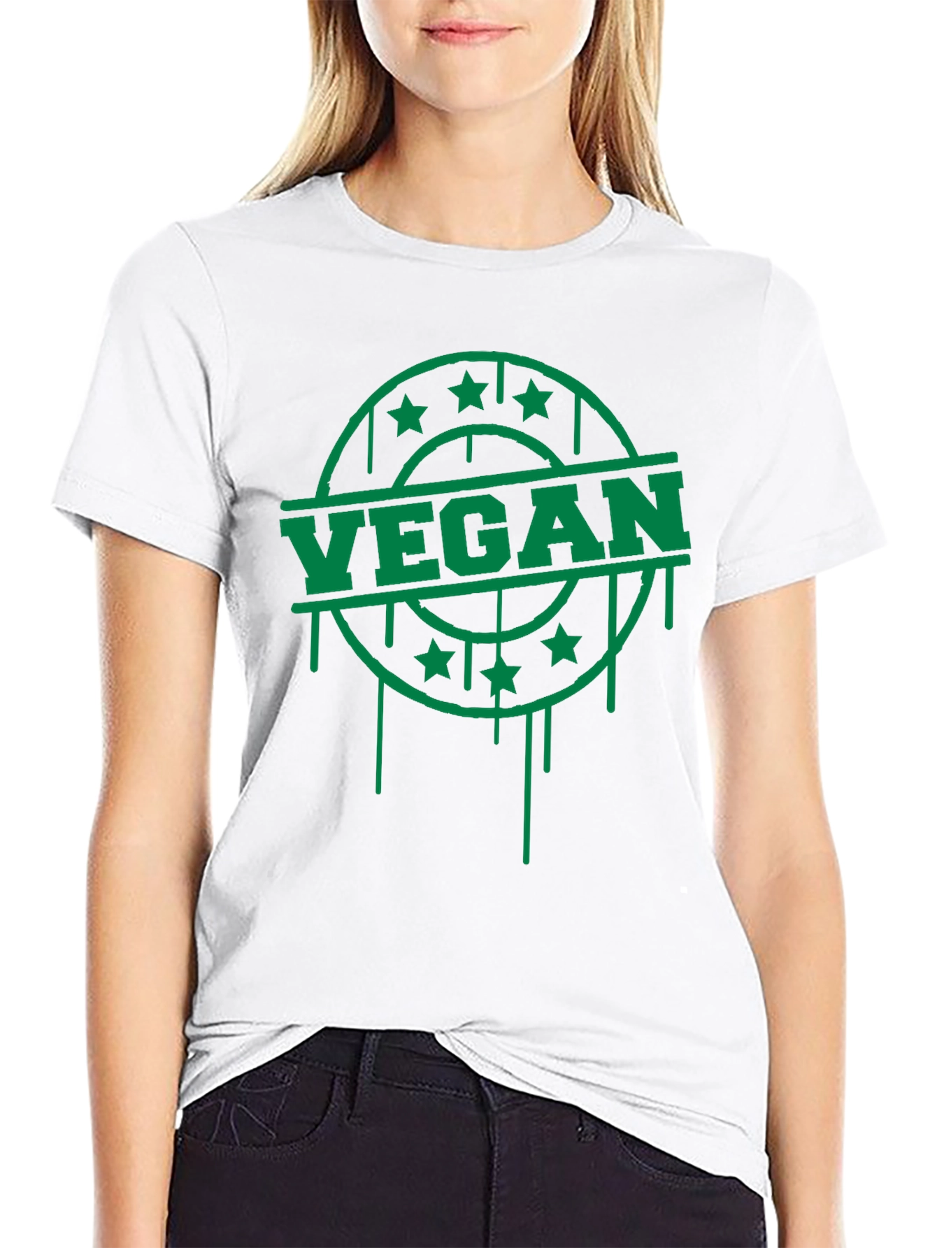 Vegan Stamp Graphic Tee