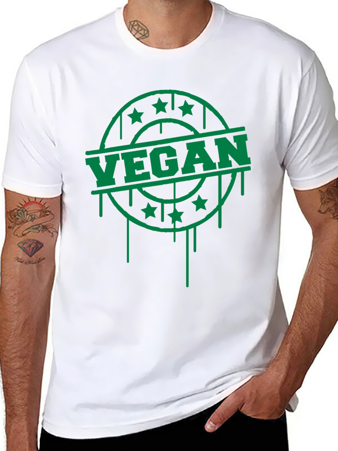 Vegan Stamp Graphic Tee