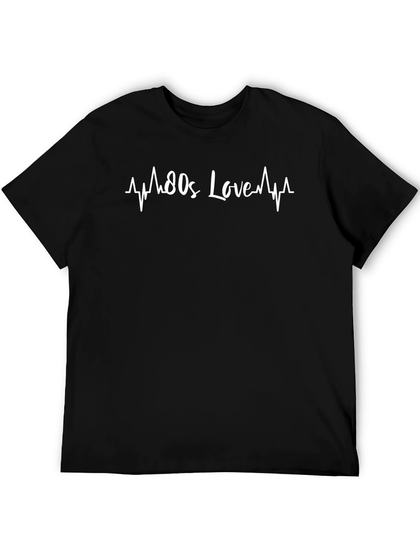 80s Love Heartbeat Graphic T-Shirt