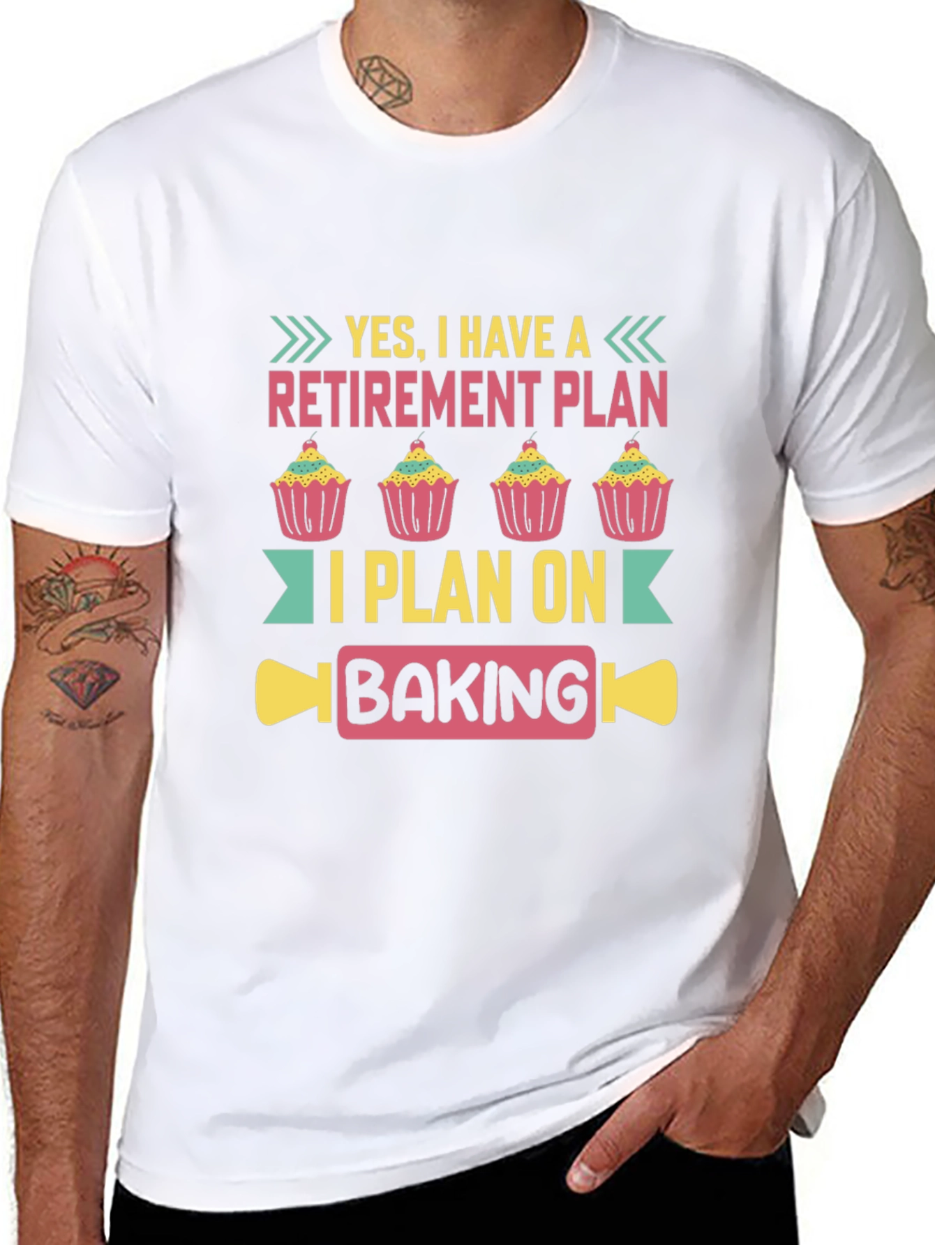 Retirement Plan Baking T-Shirt