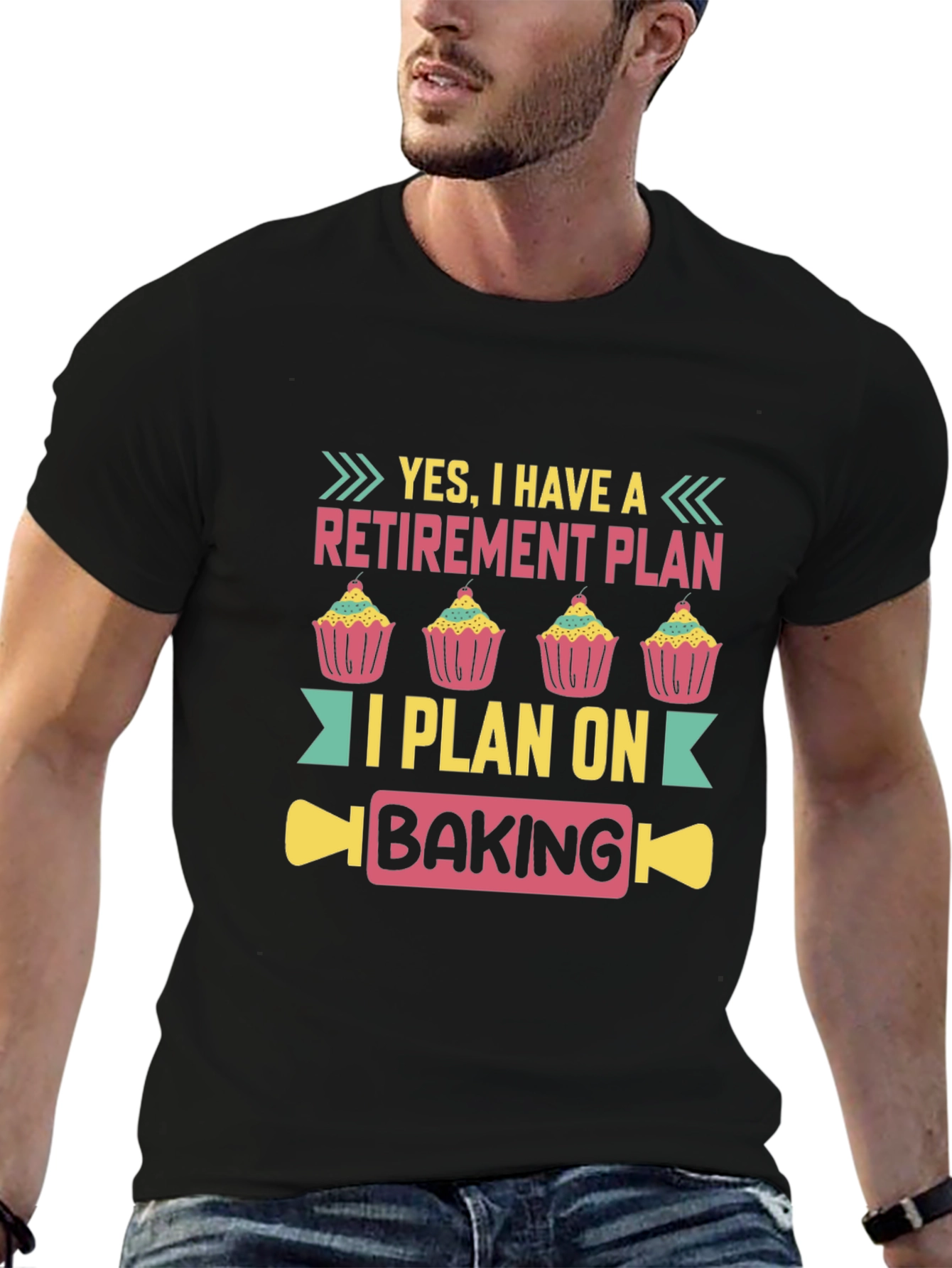 Retirement Plan Baking T-Shirt