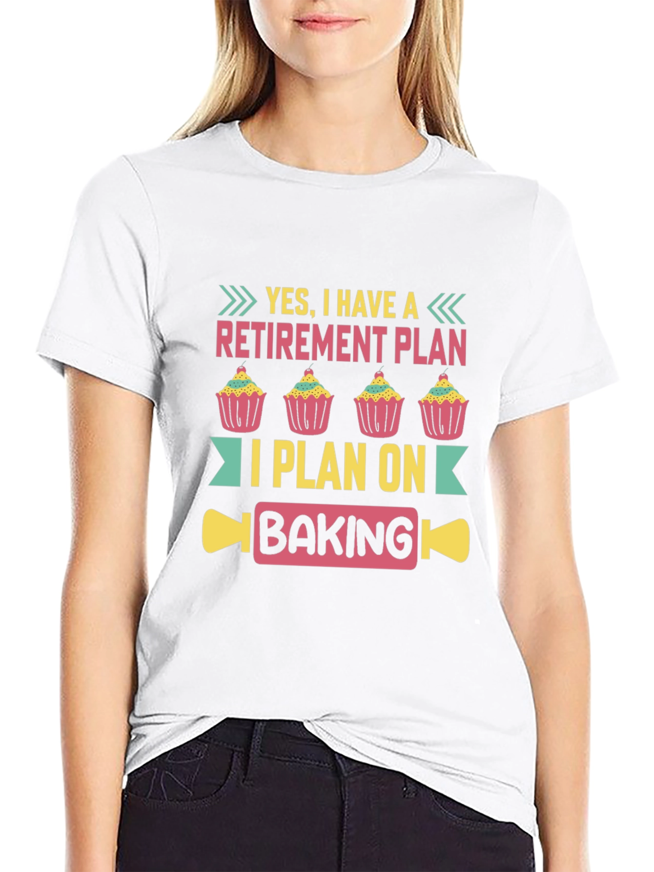 Retirement Plan Baking T-Shirt