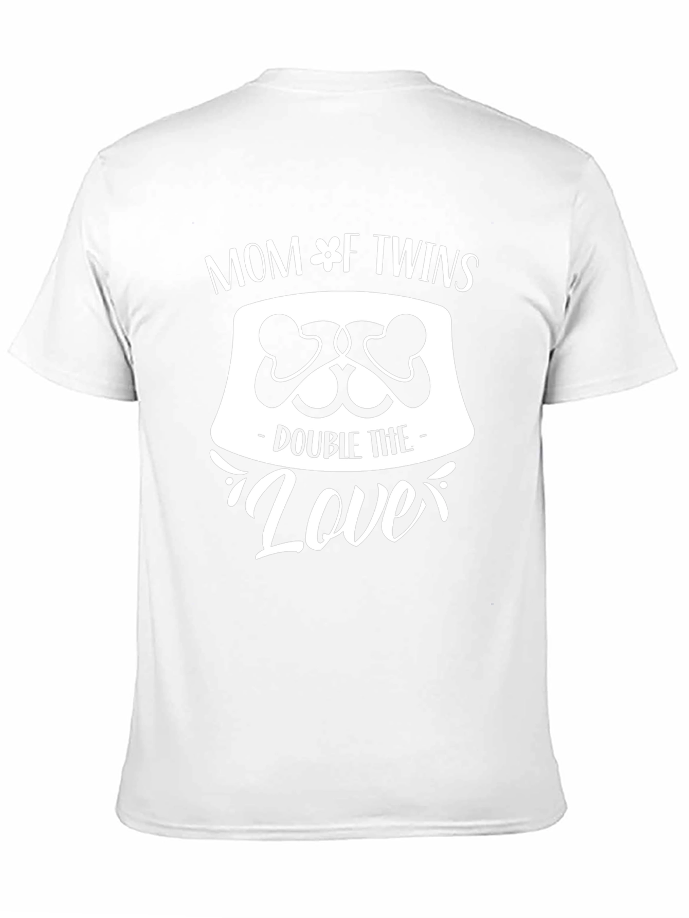 Mom of Twins - Double The Love T-Shirt