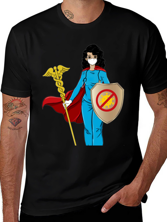 Hero Nurse T-Shirt: Protect Against Viruses