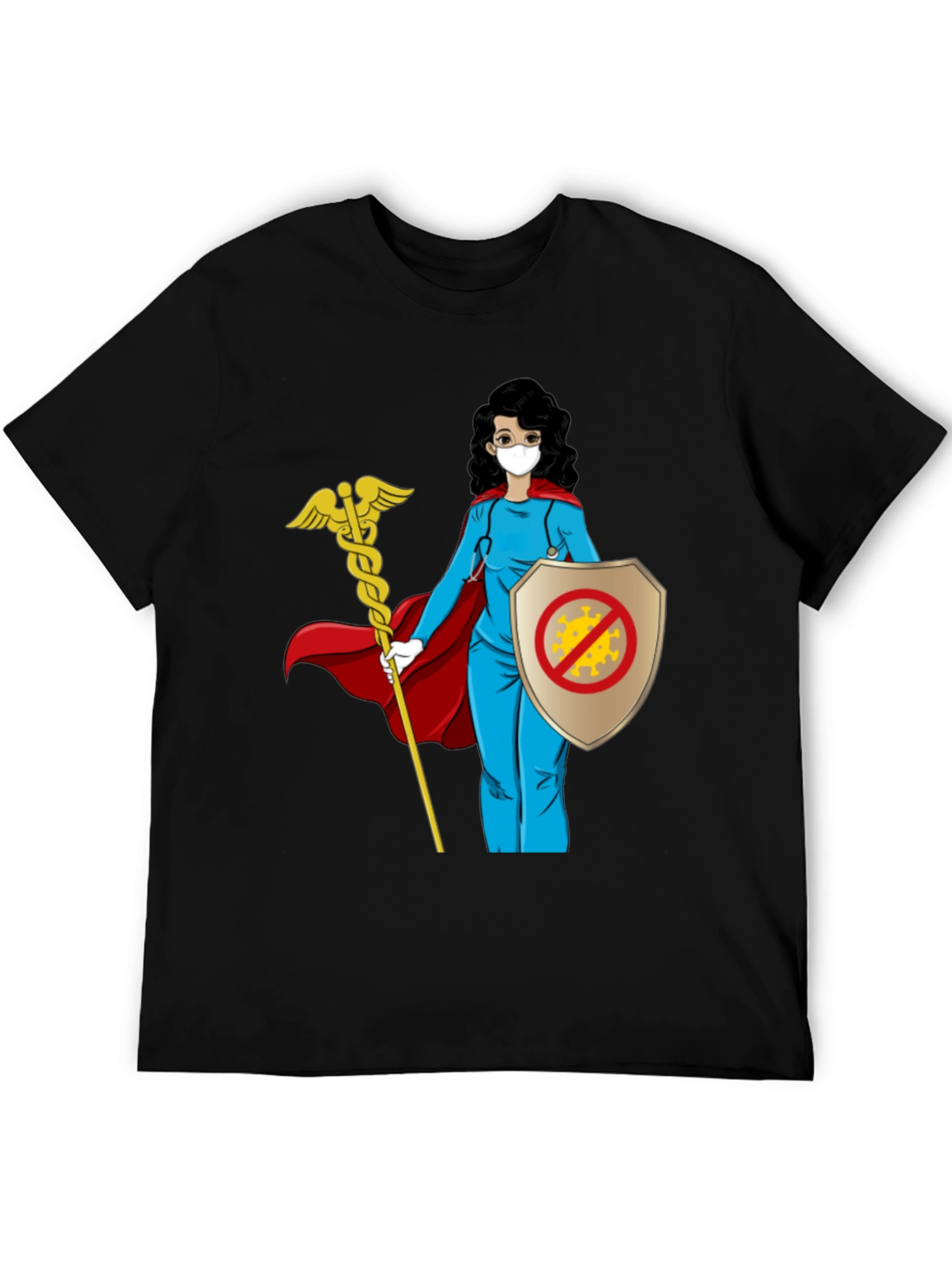 Hero Nurse T-Shirt: Protect Against Viruses