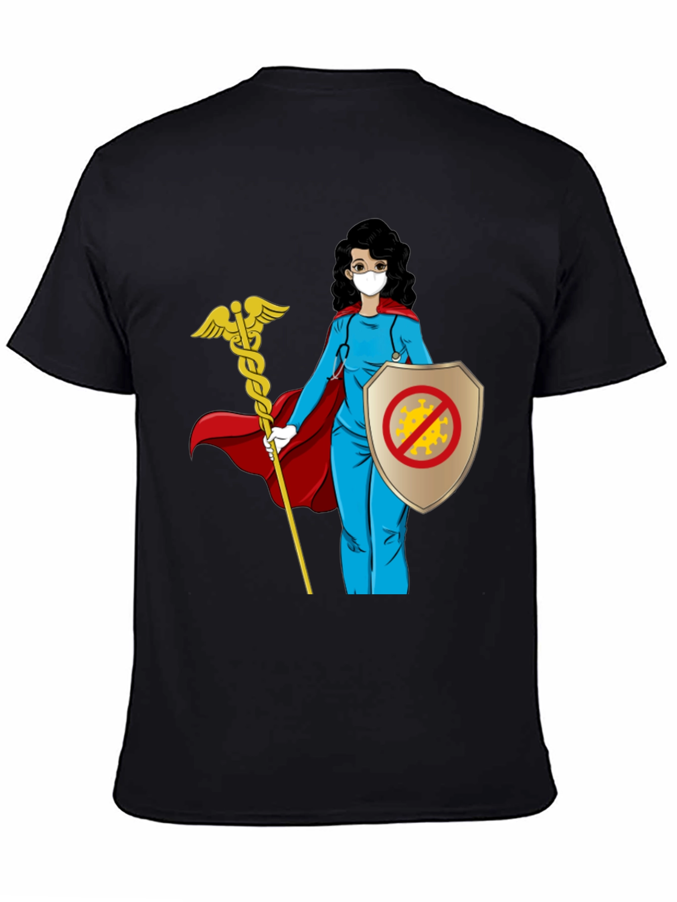 Hero Nurse T-Shirt: Protect Against Viruses