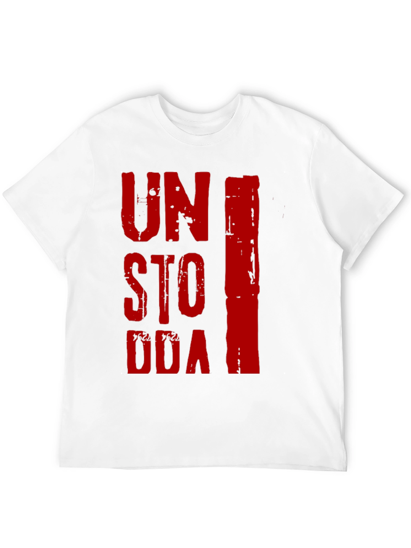 Unstoppable Graphic Print Black T-Shirt