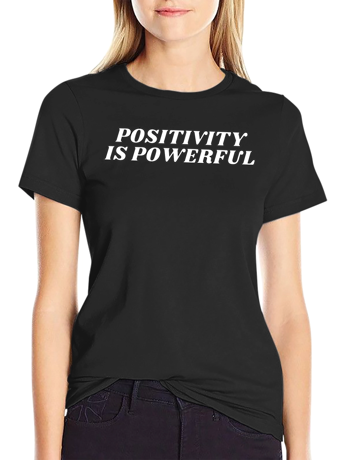 Positivity is Powerful Graphic T-Shirt