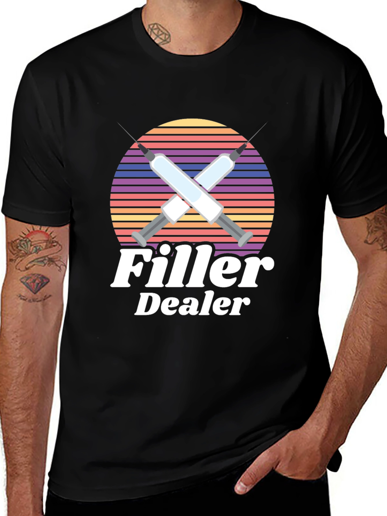Filler Dealer Graphic T-Shirt - Stylish and Unique