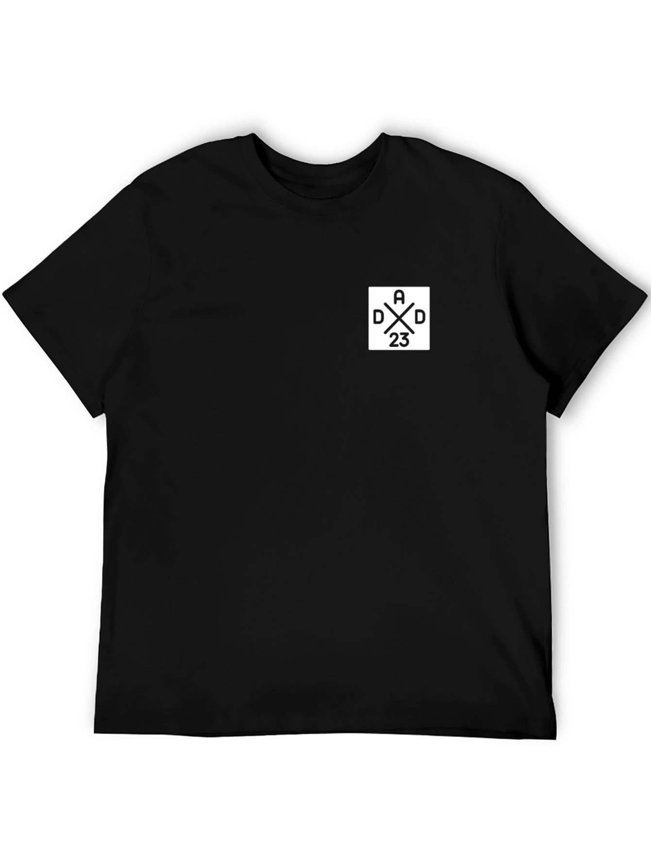 ADD23 Graphic Tee - Mens Black Casual T-Shirt