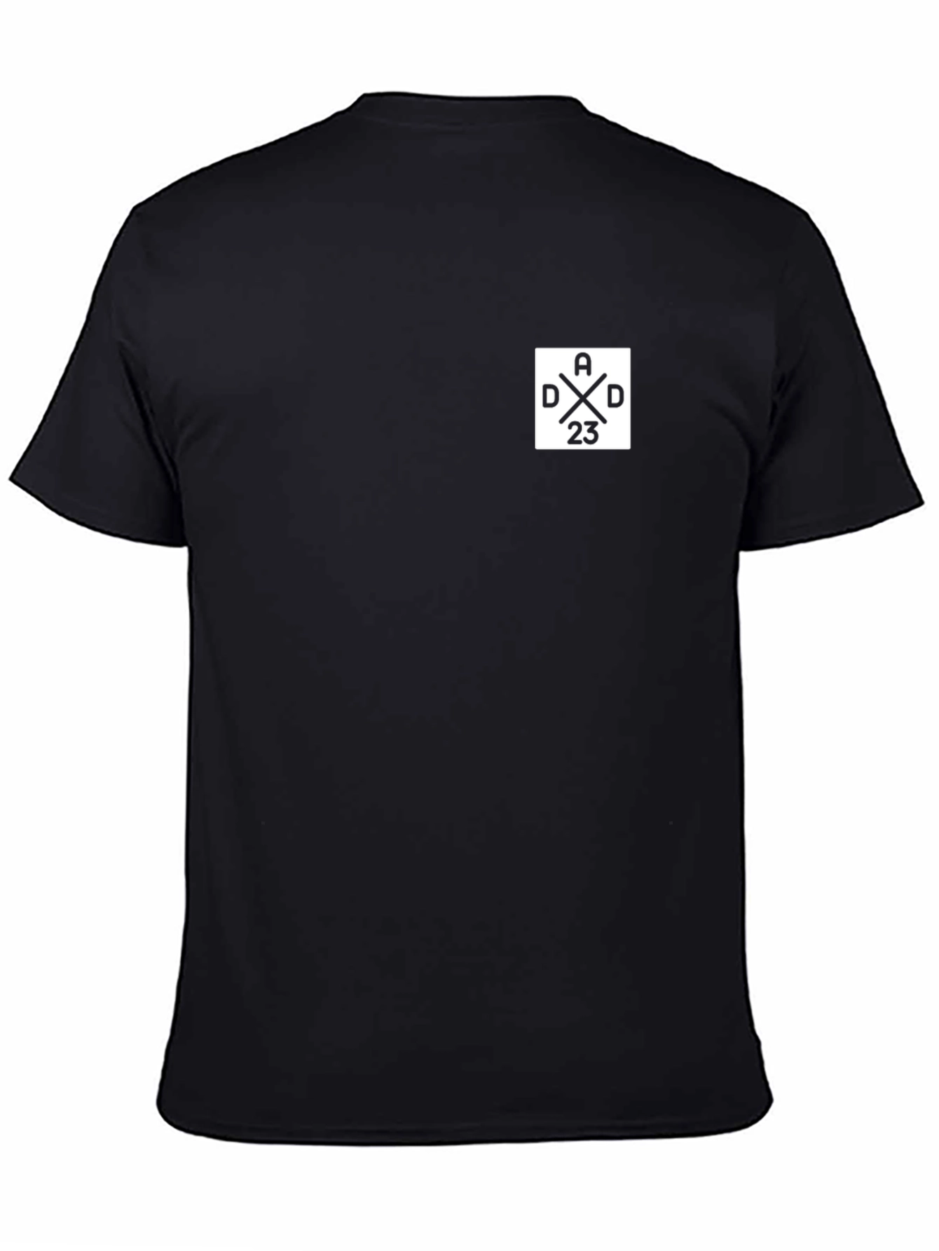 ADD23 Graphic Tee - Mens Black Casual T-Shirt