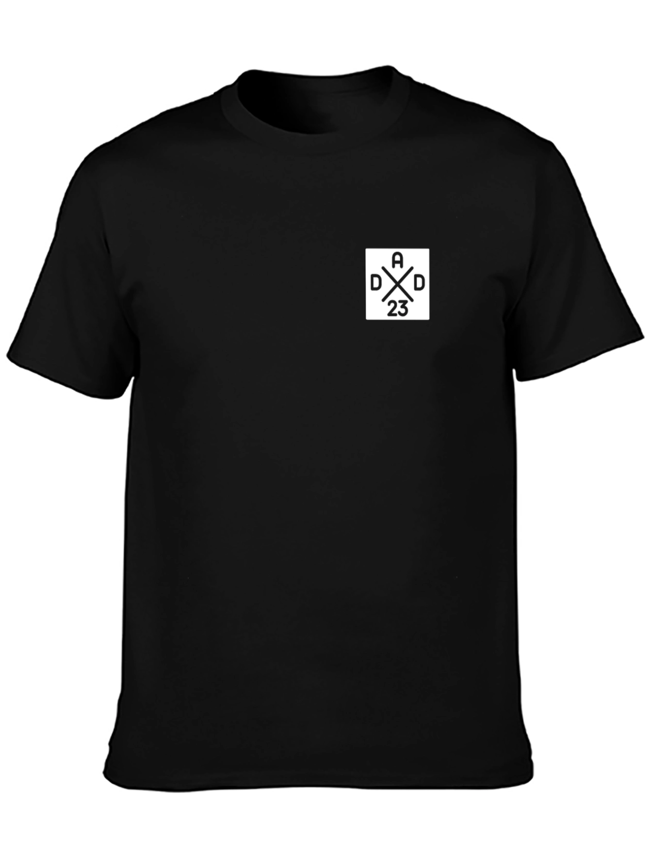 ADD23 Graphic Tee - Mens Black Casual T-Shirt