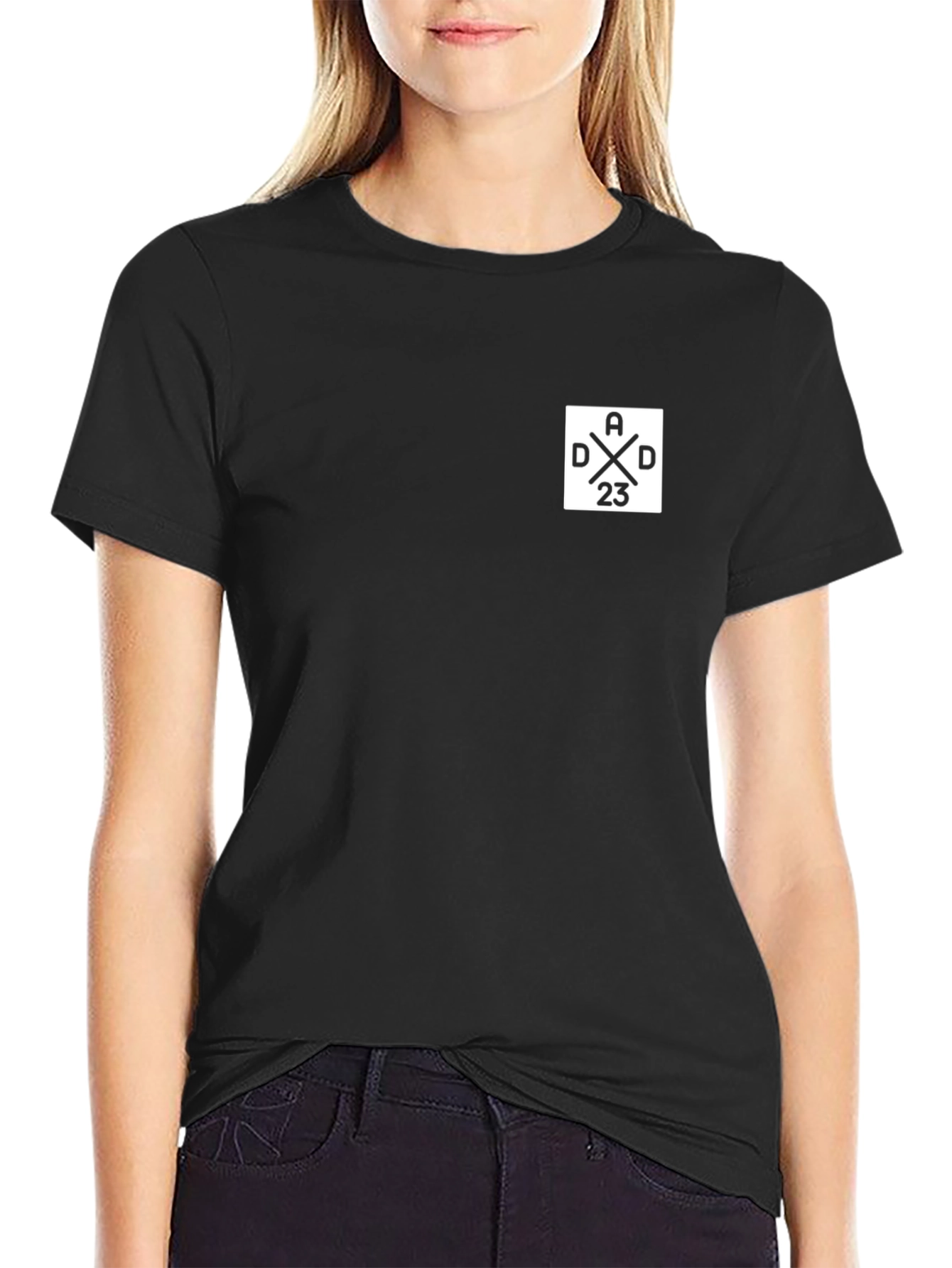 ADD23 Graphic Tee - Mens Black Casual T-Shirt
