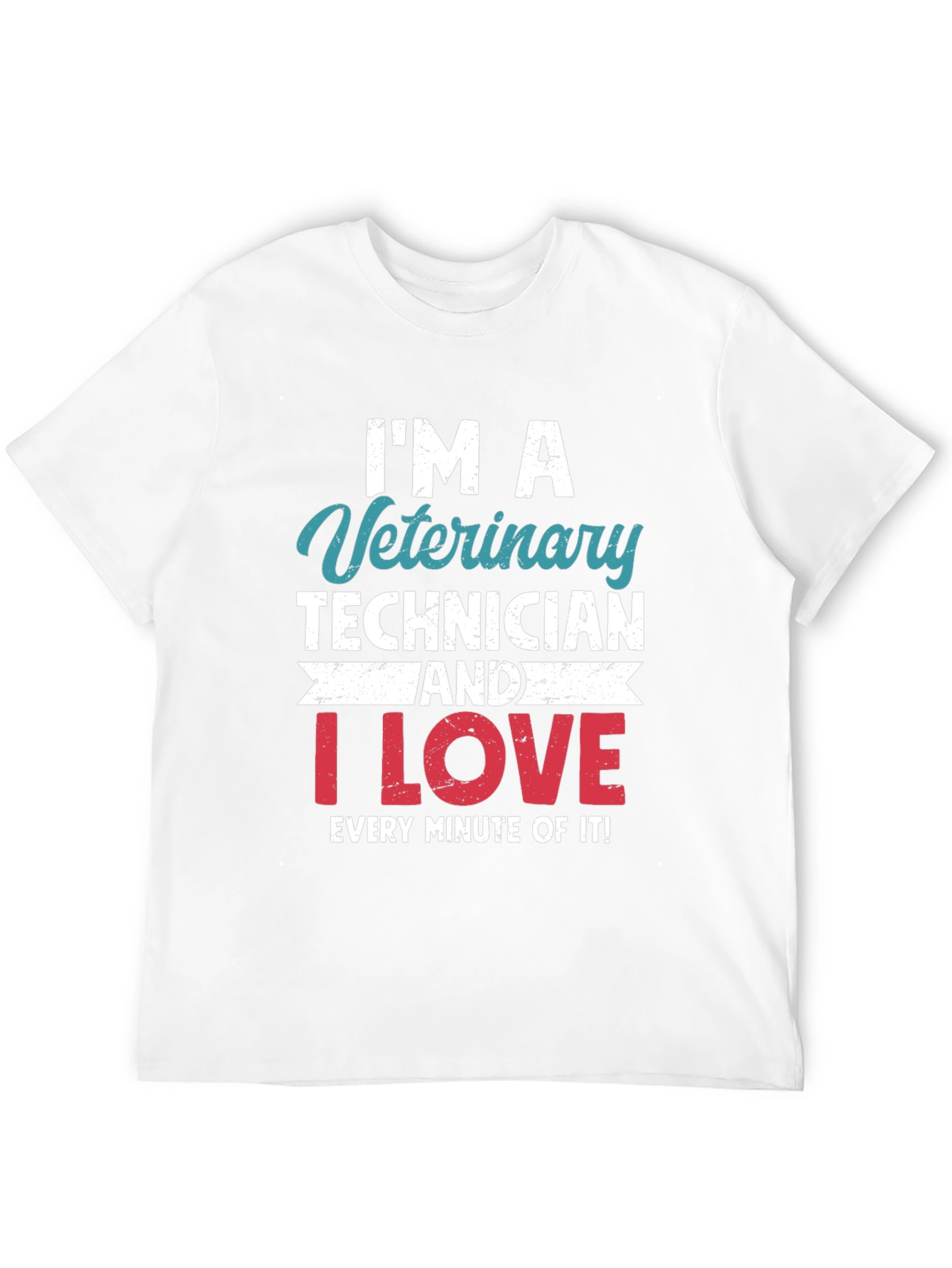 Veterinary Technician I Love T-Shirt