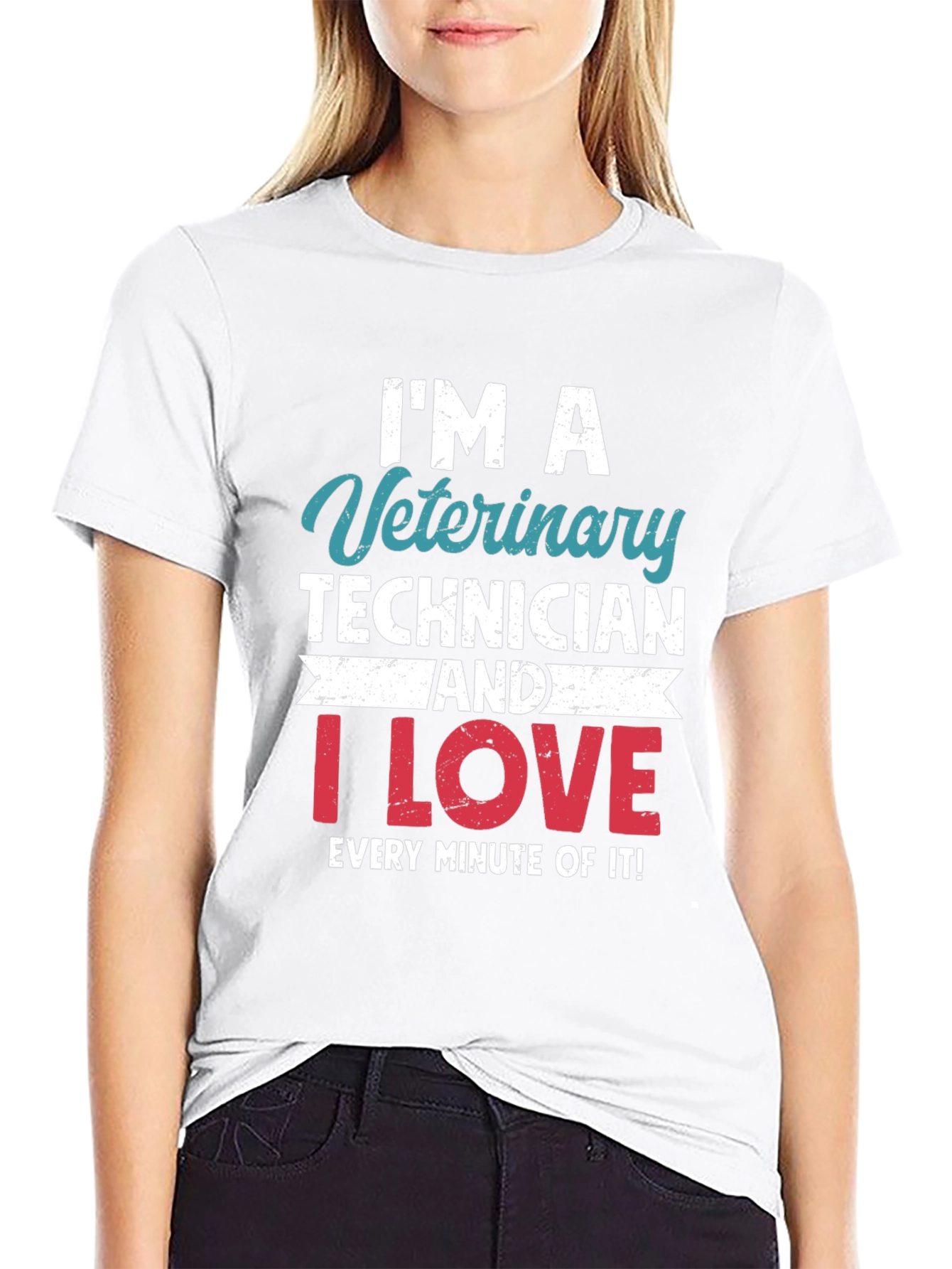 Veterinary Technician I Love T-Shirt