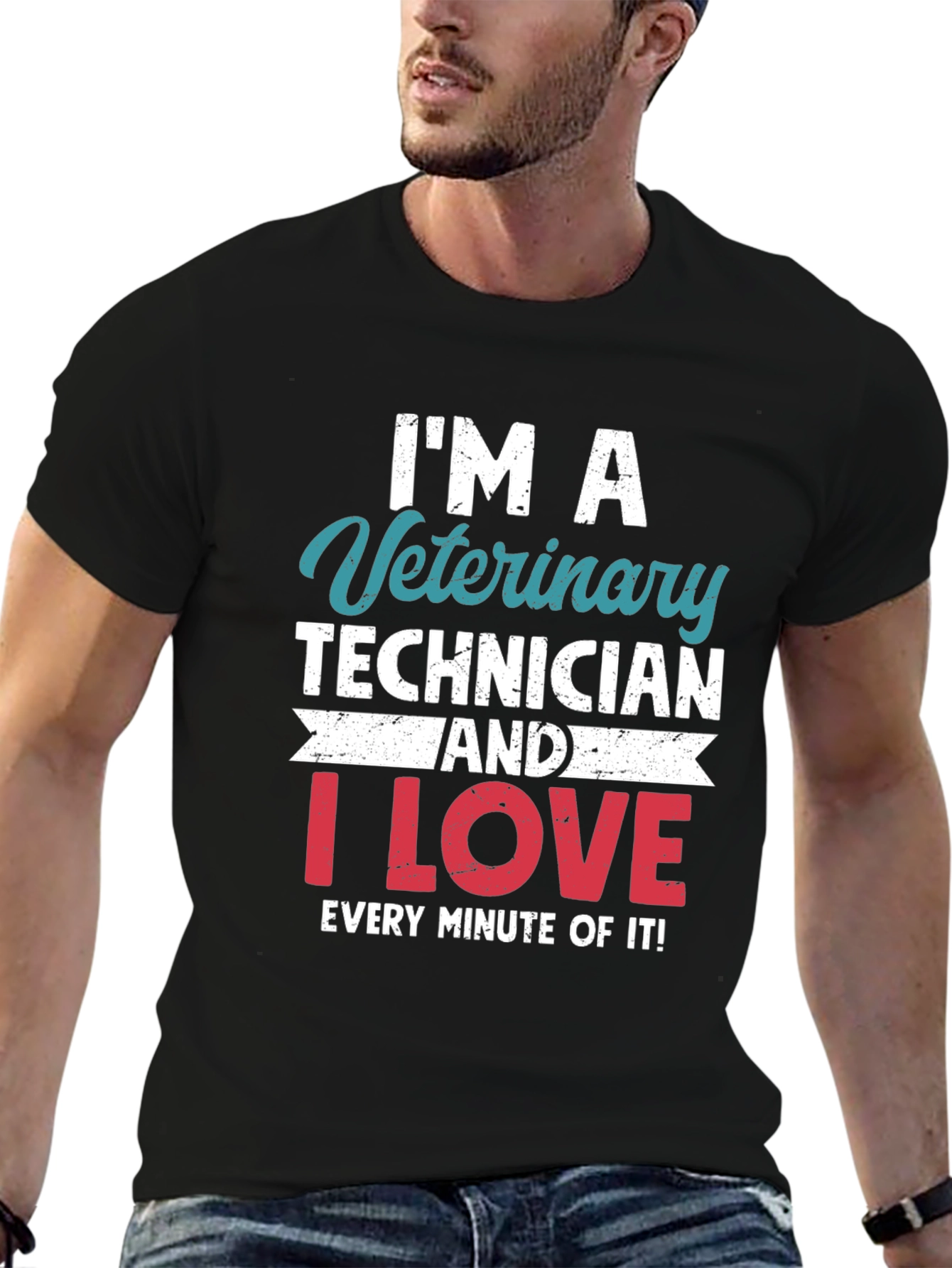 Veterinary Technician I Love T-Shirt