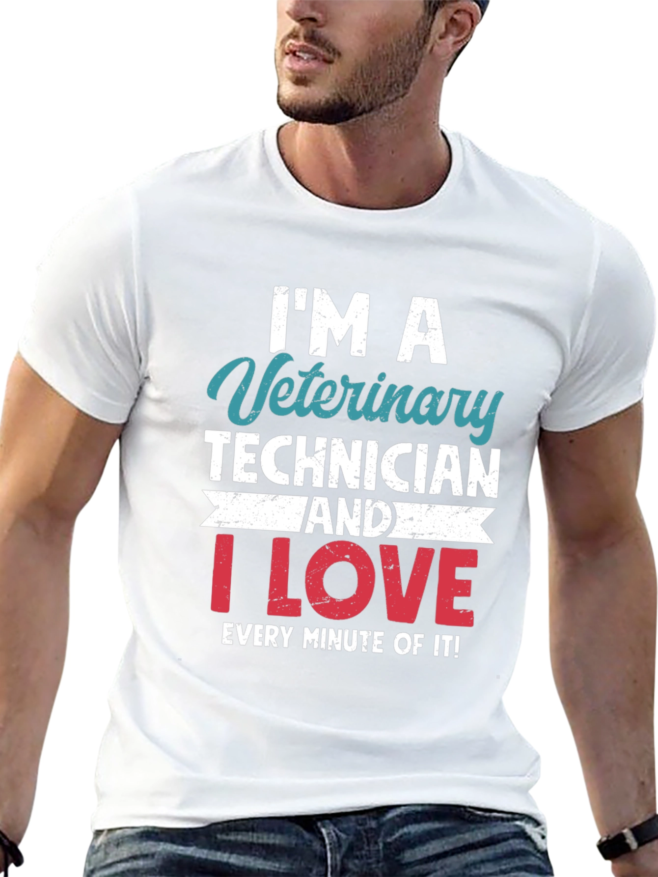 Veterinary Technician I Love T-Shirt