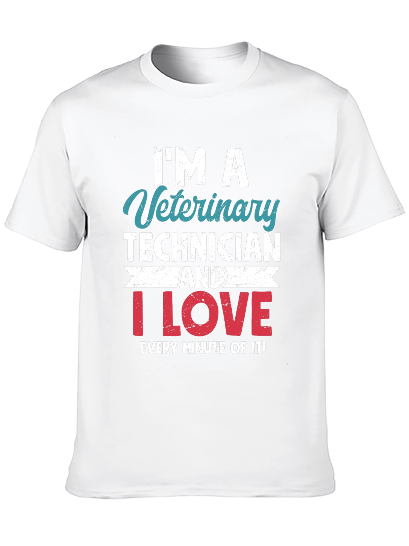 Veterinary Technician I Love T-Shirt
