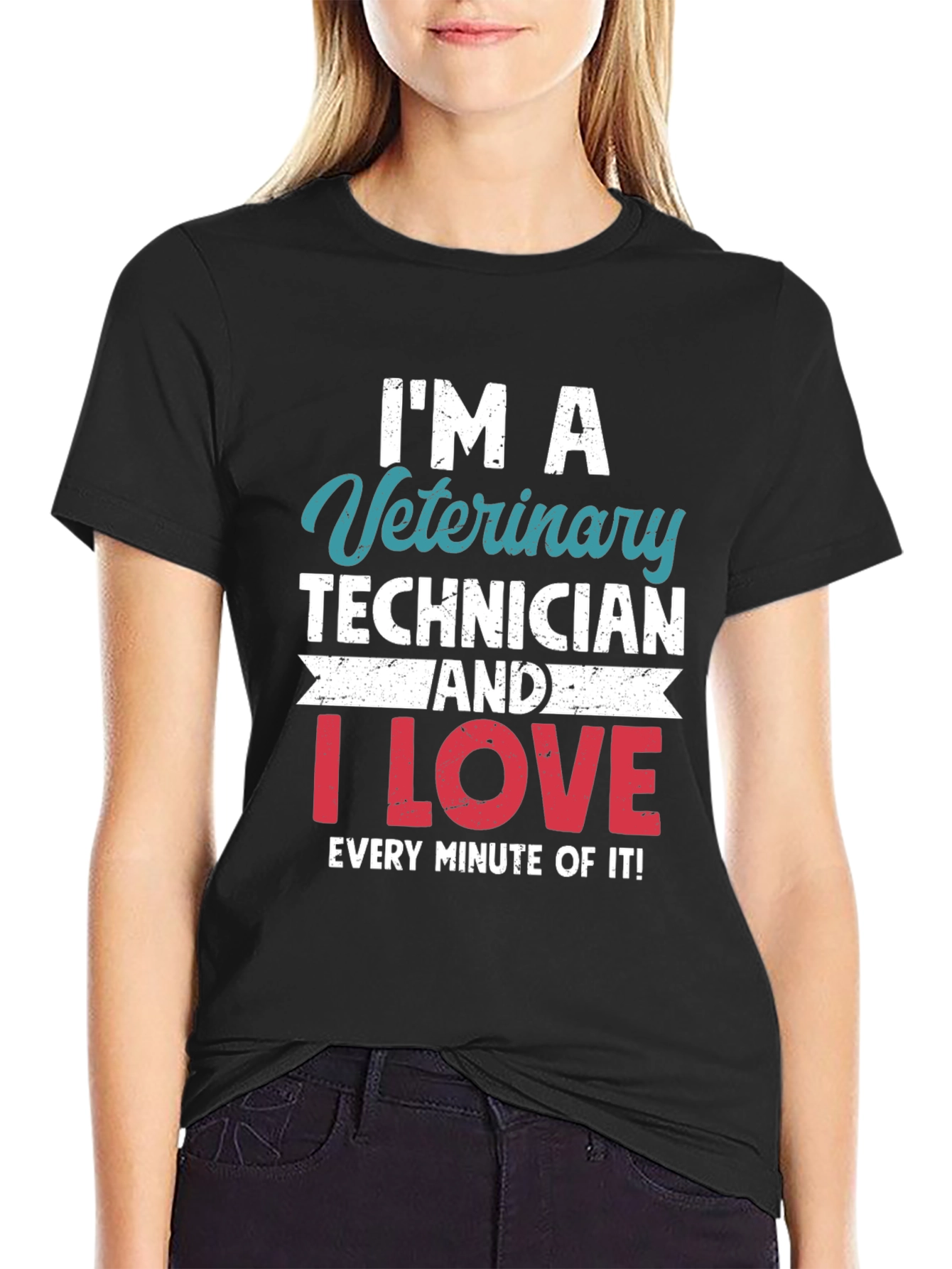 Veterinary Technician I Love T-Shirt