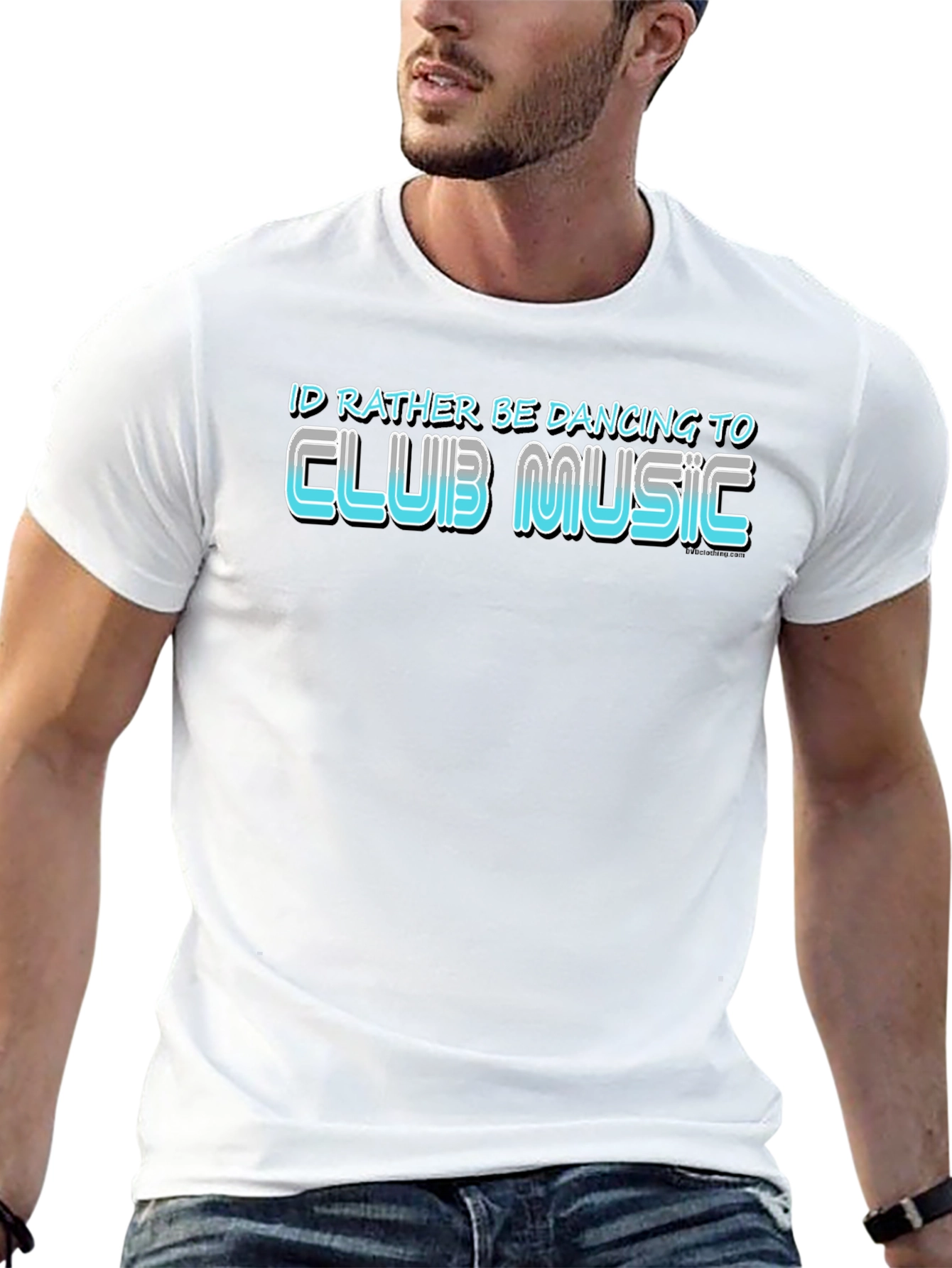 Club Music T-Shirt: Id Rather Be Dancing