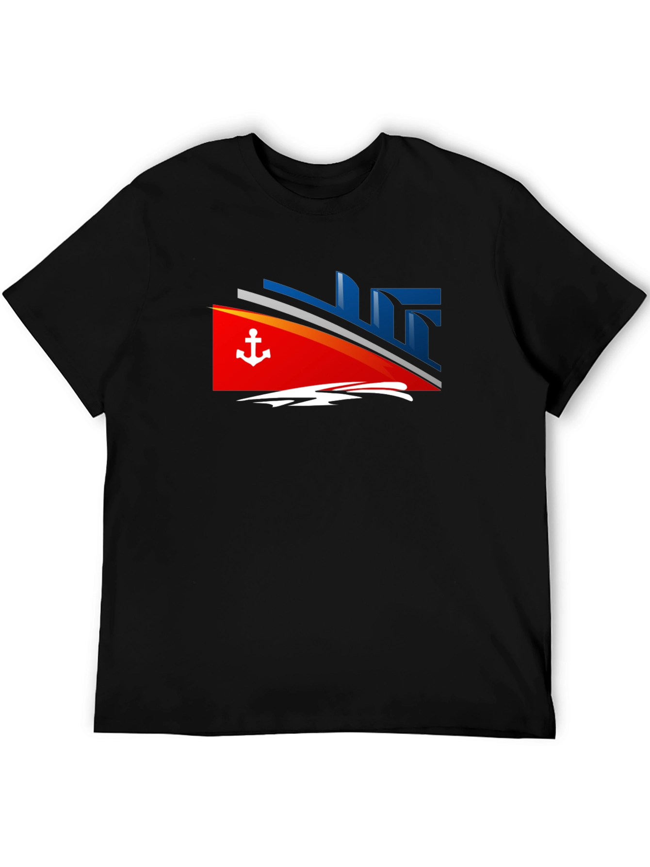 Nautical Cruise T-Shirt - Anchor Design