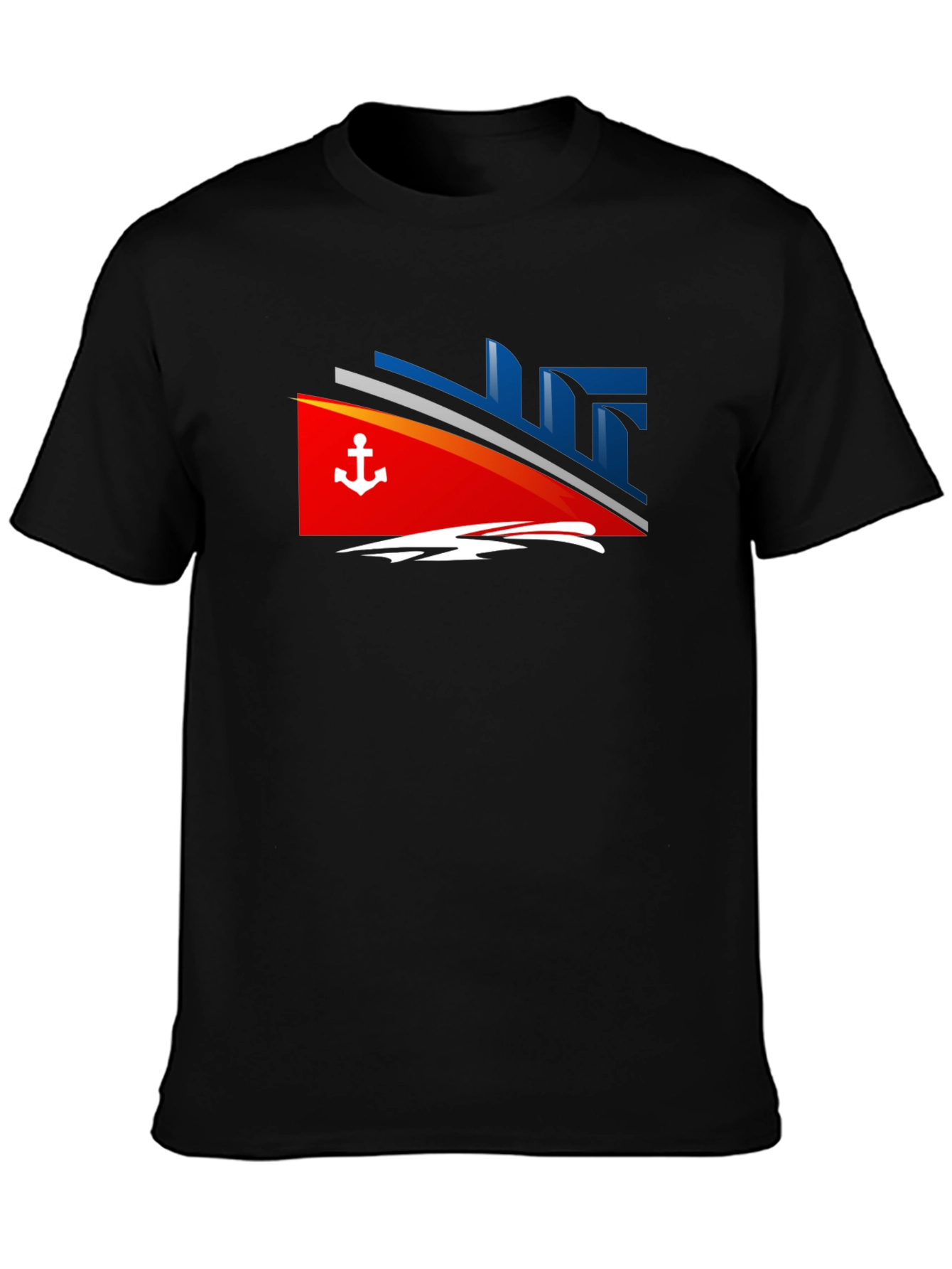 Nautical Cruise T-Shirt - Anchor Design