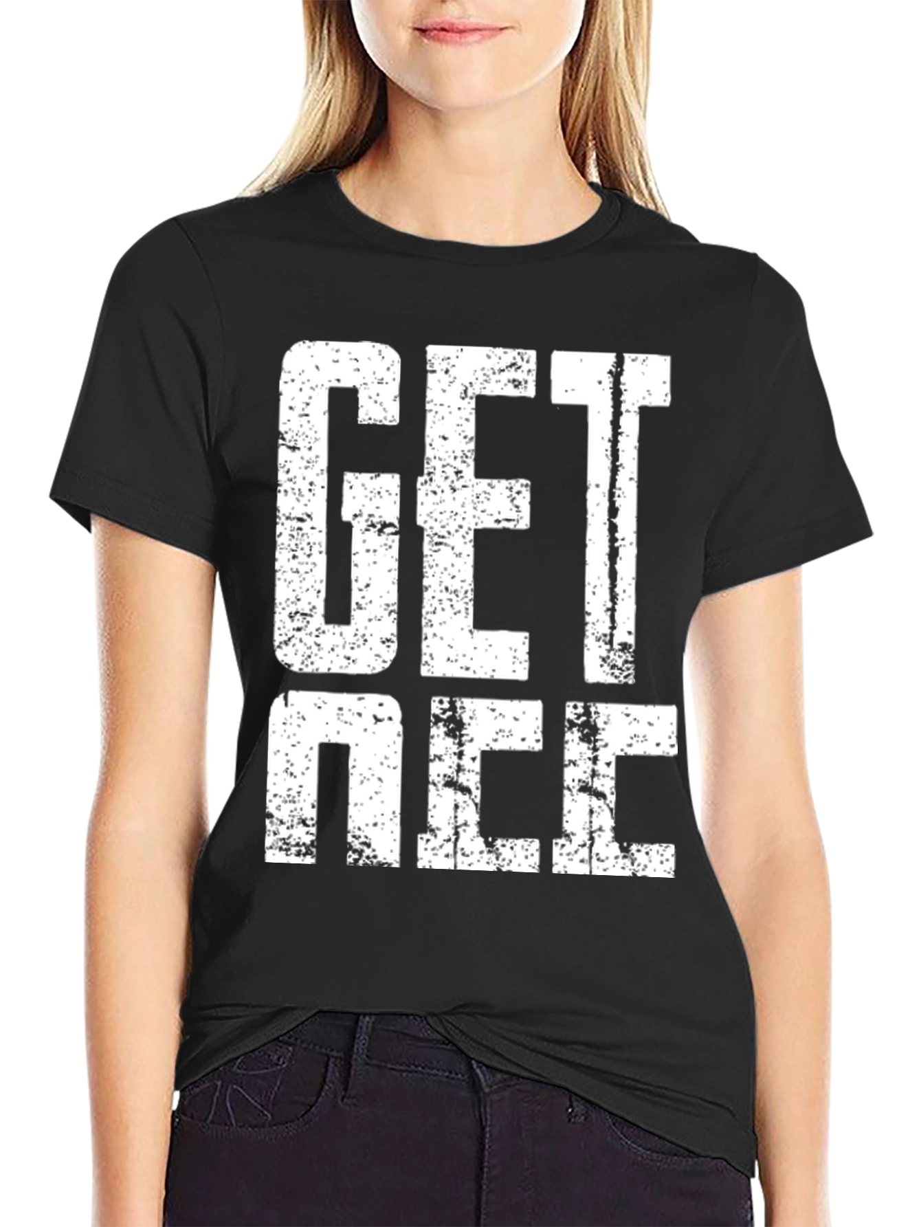 GET NCCI T-Shirt - Distressed Print Tee
