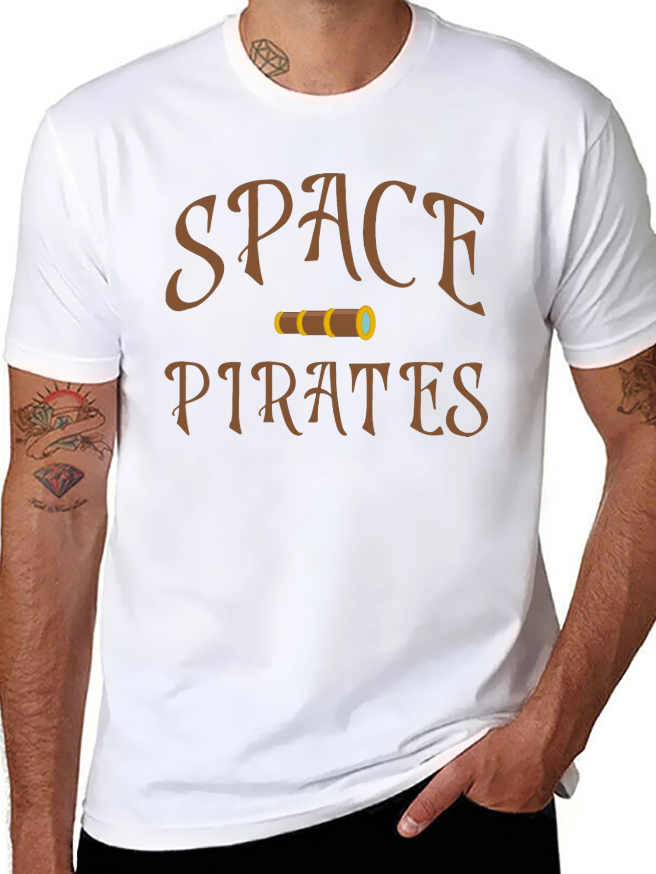 Space Pirates T-Shirt - Unique Graphic Tee