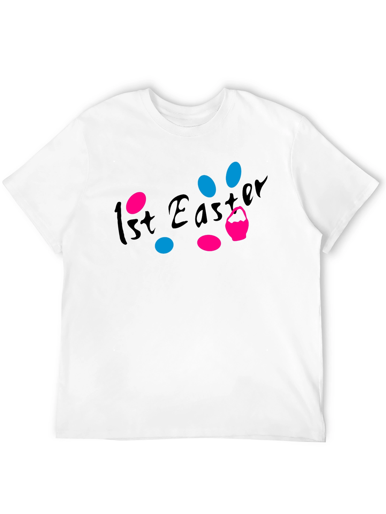 1st Easter T-Shirt - Black Graphic Tee