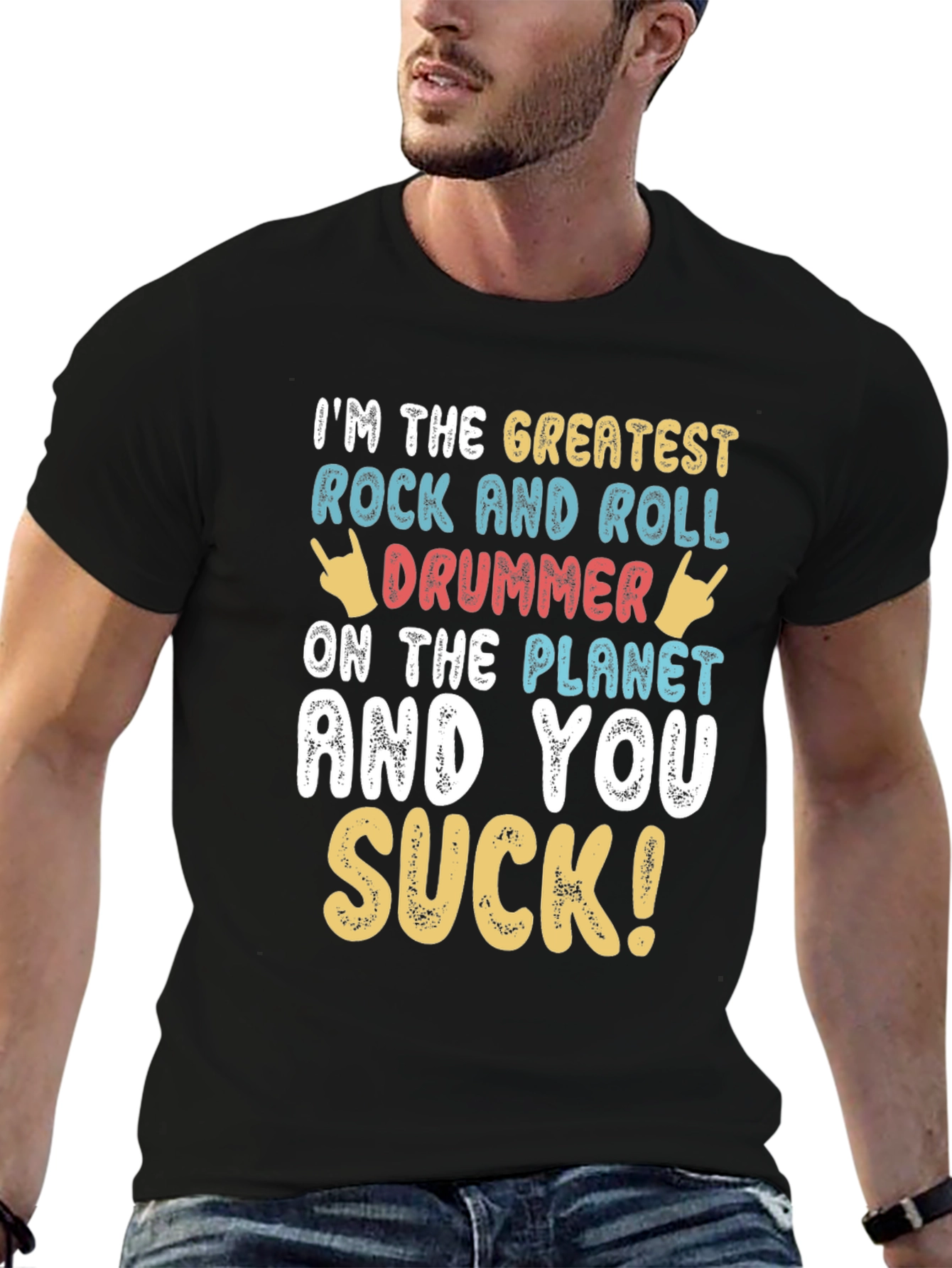 Greatest Rock & Roll Drummer T-Shirt