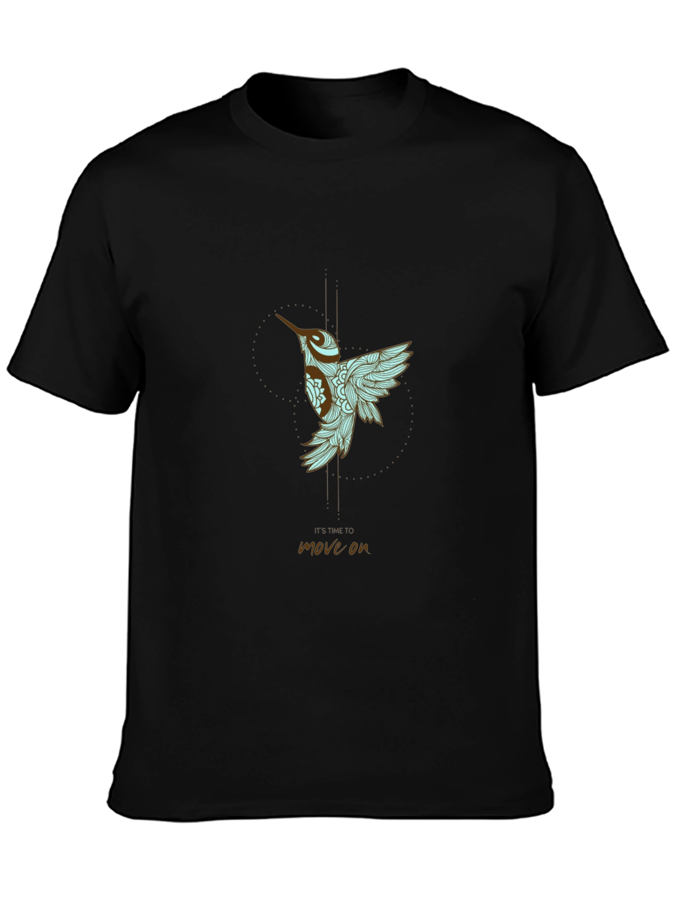 Hummingbird Graphic Tee - Time to Move On