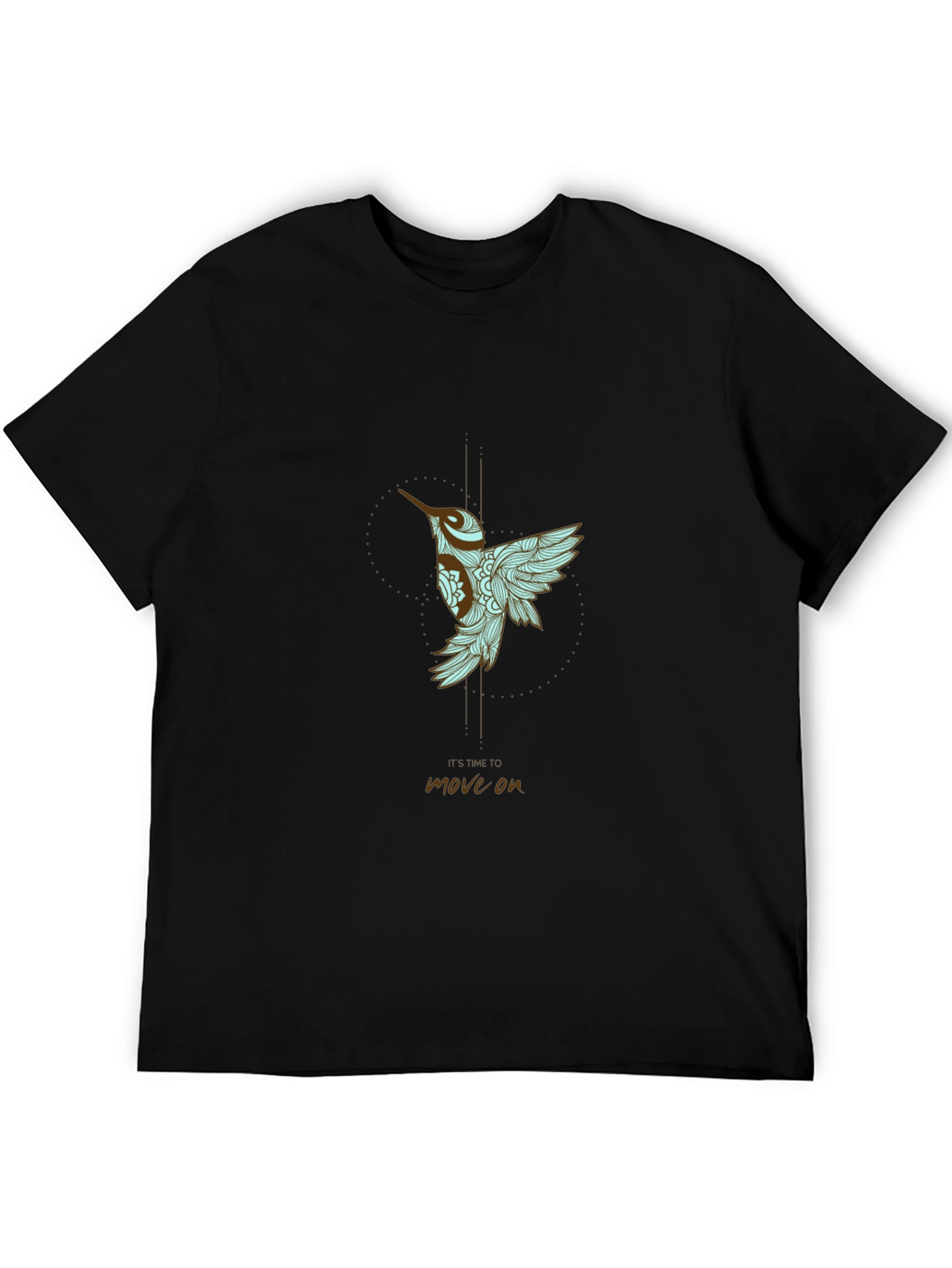 Hummingbird Graphic Tee - Time to Move On