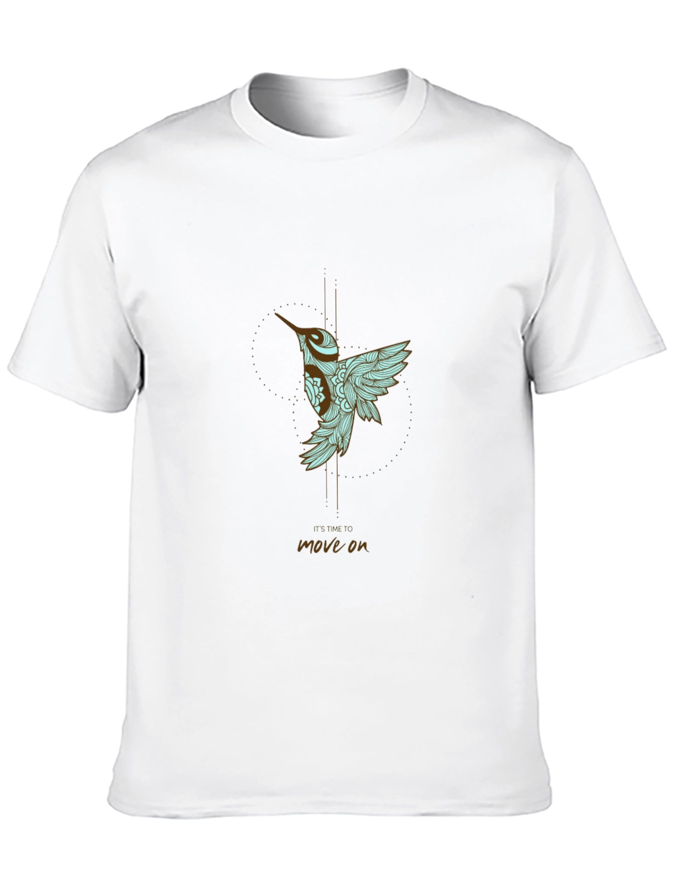 Hummingbird Graphic Tee - Time to Move On
