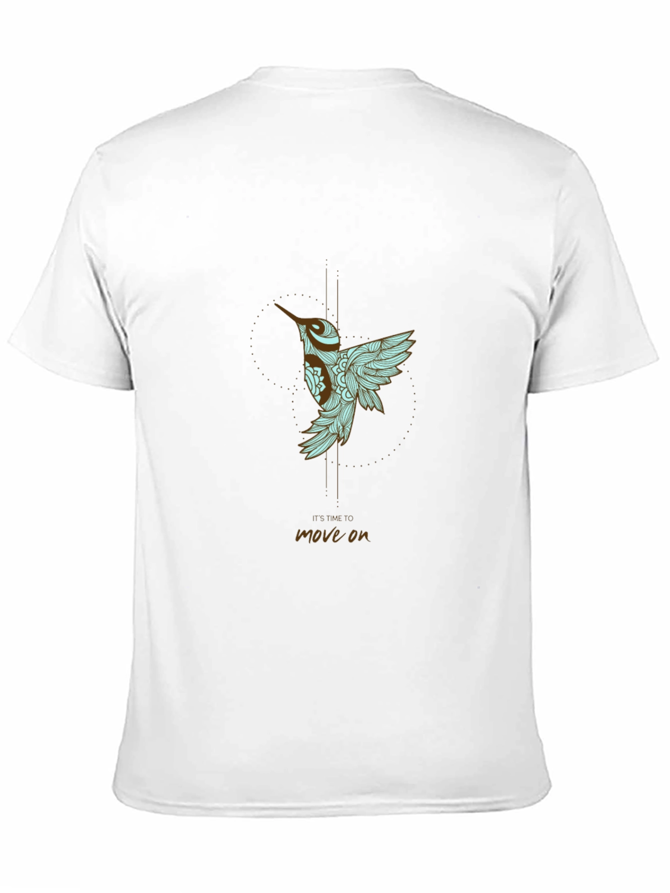 Hummingbird Graphic Tee - Time to Move On