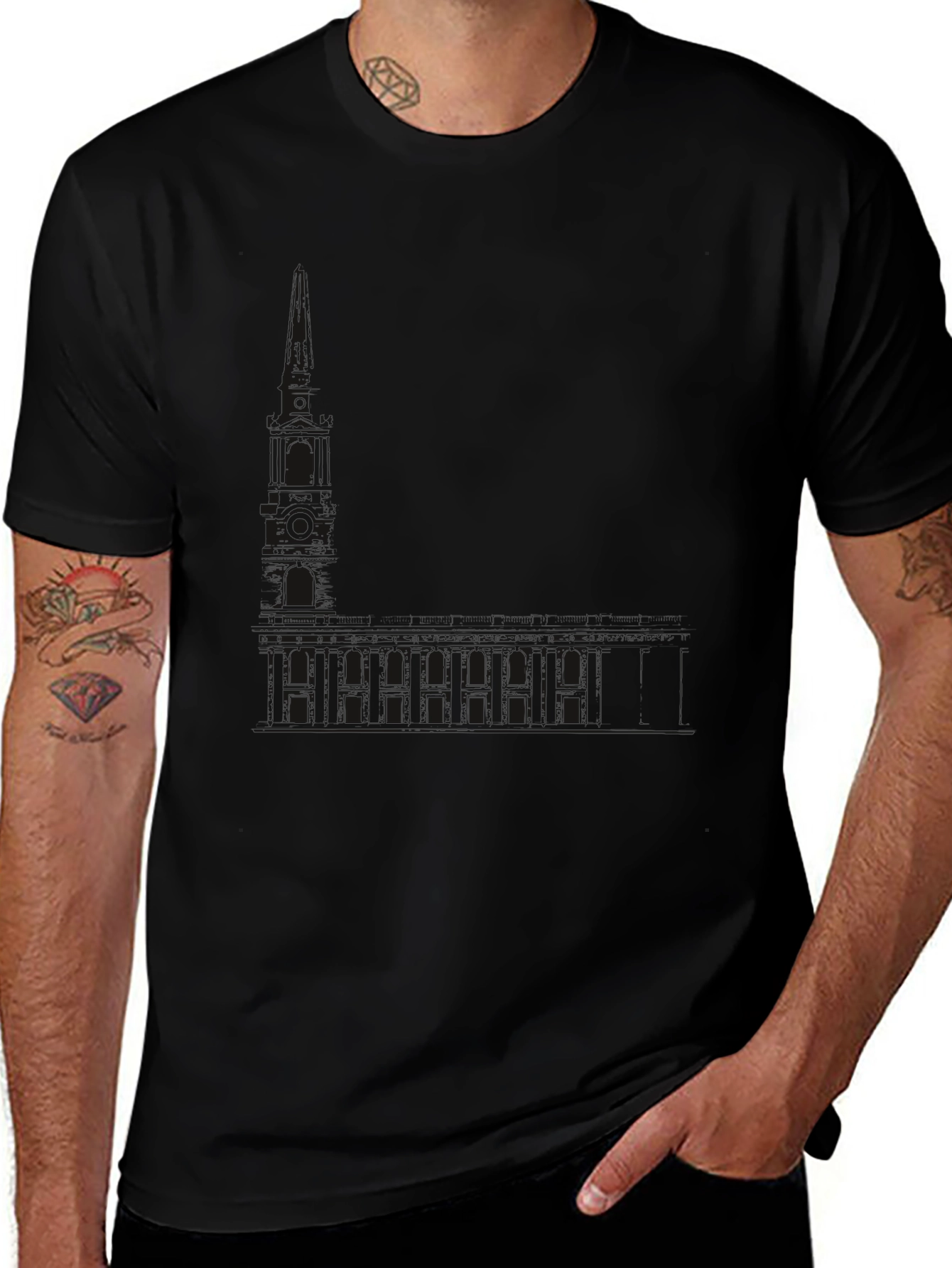 Classic Black T-Shirt - Soft & Comfortable