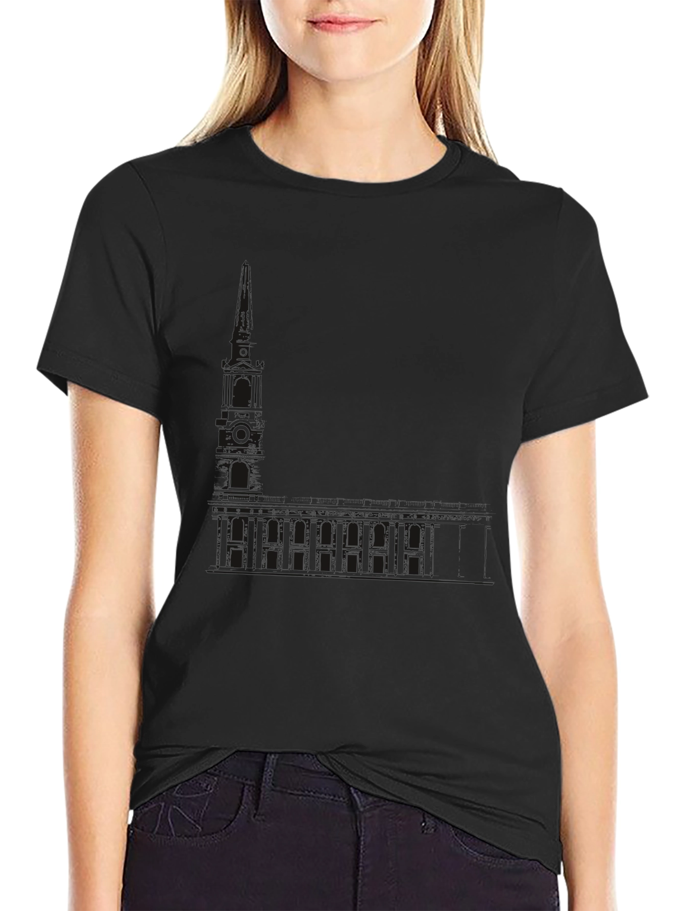 Classic Black T-Shirt - Soft & Comfortable