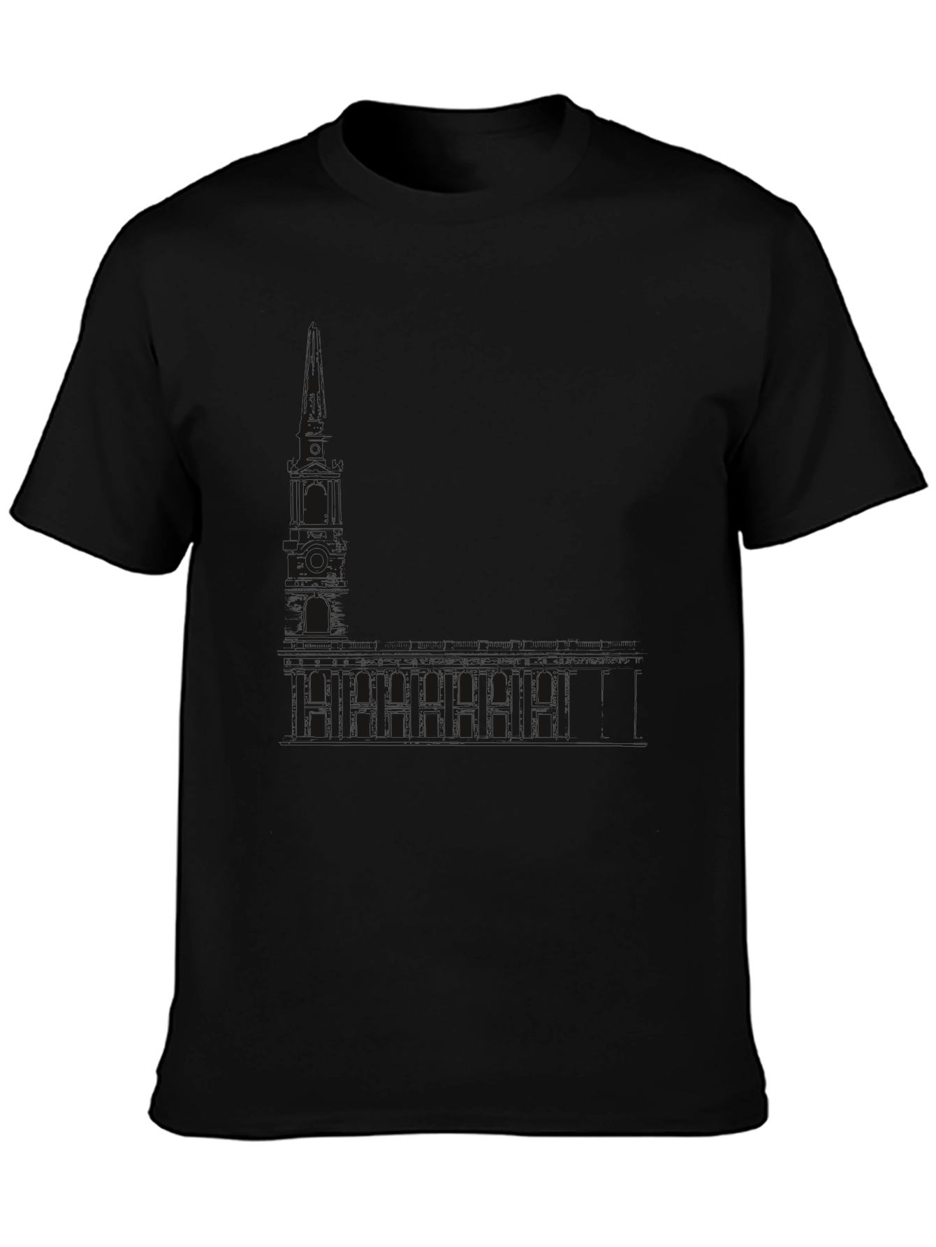Classic Black T-Shirt - Soft & Comfortable