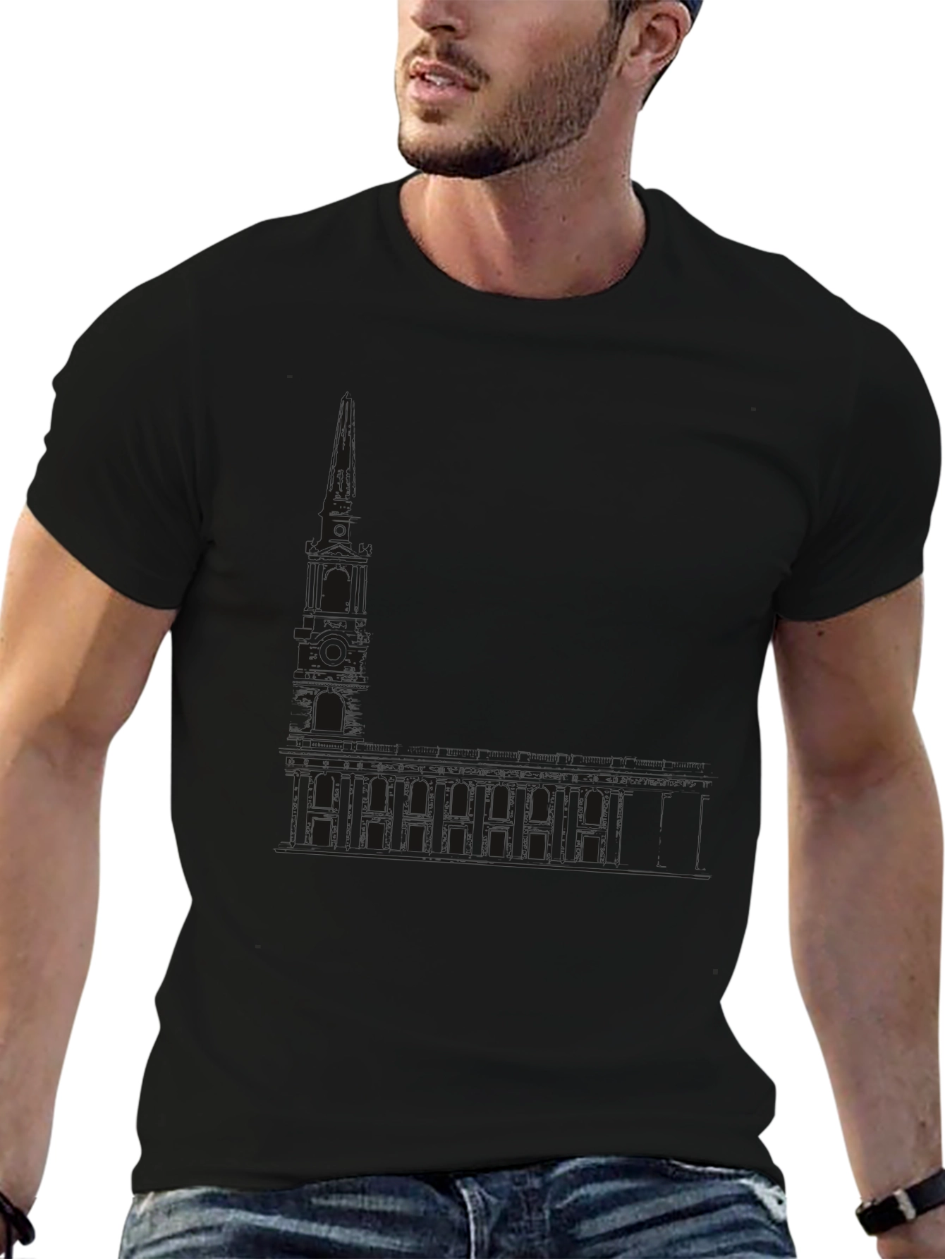 Classic Black T-Shirt - Soft & Comfortable