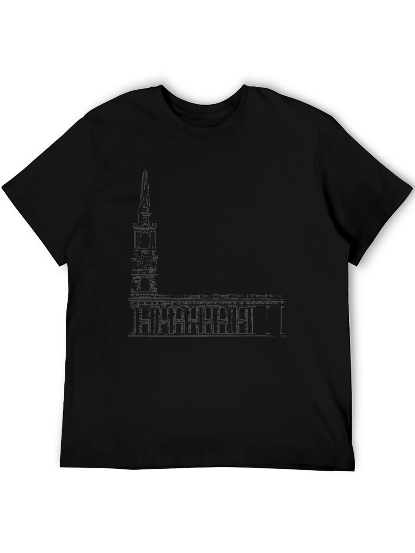 Classic Black T-Shirt - Soft & Comfortable
