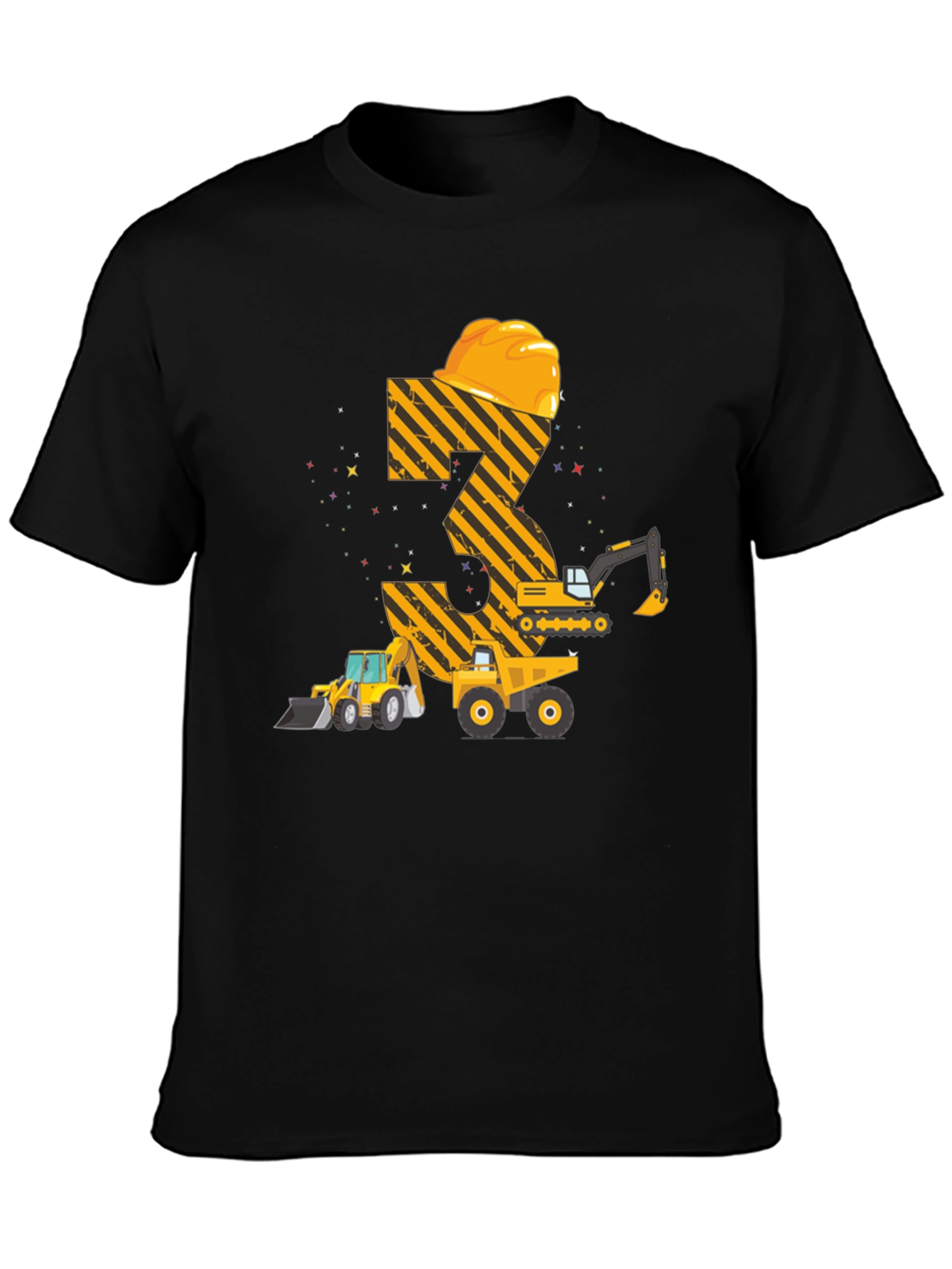 Construction 3rd Birthday Boy T-Shirt