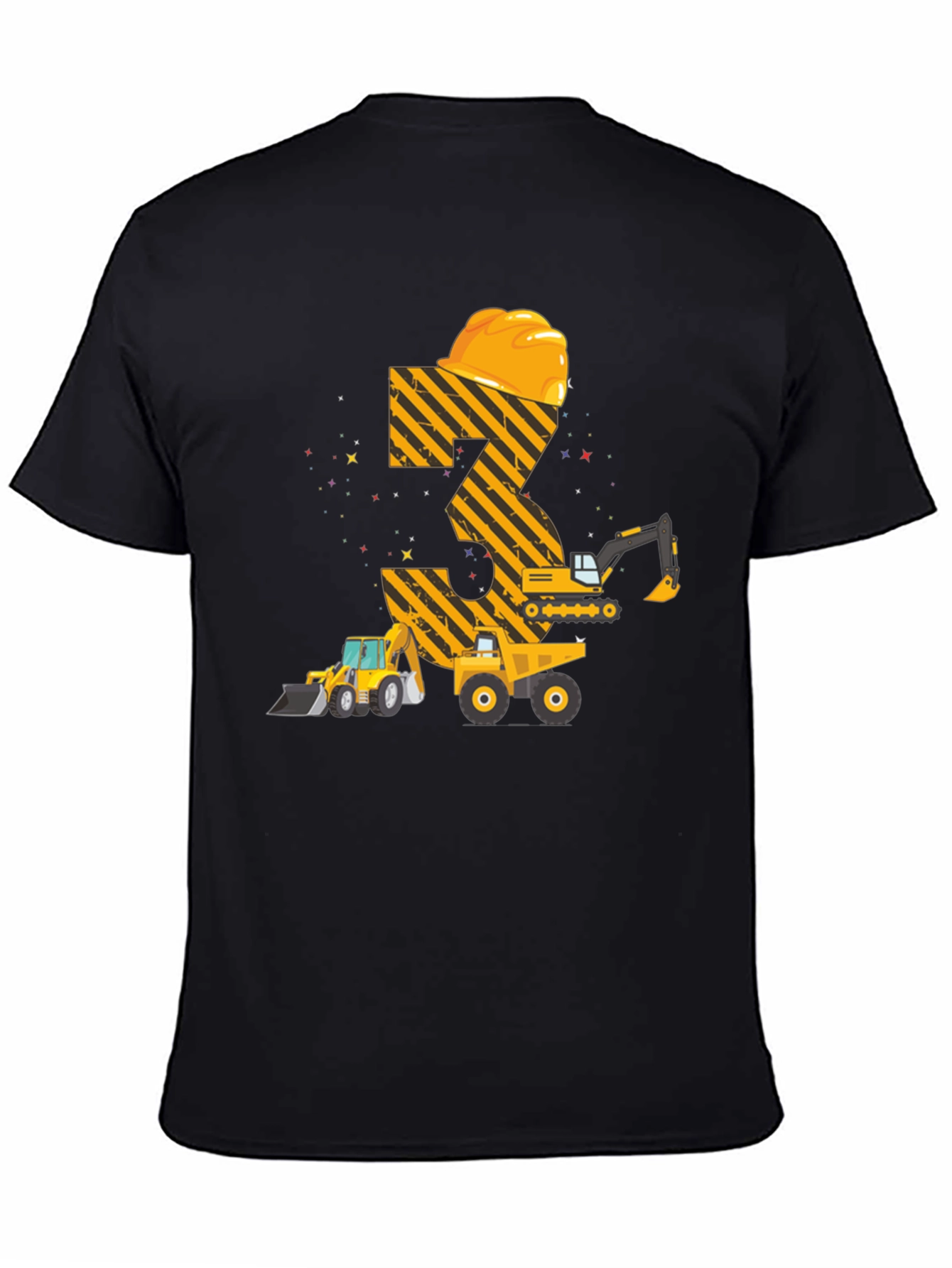 Construction 3rd Birthday Boy T-Shirt