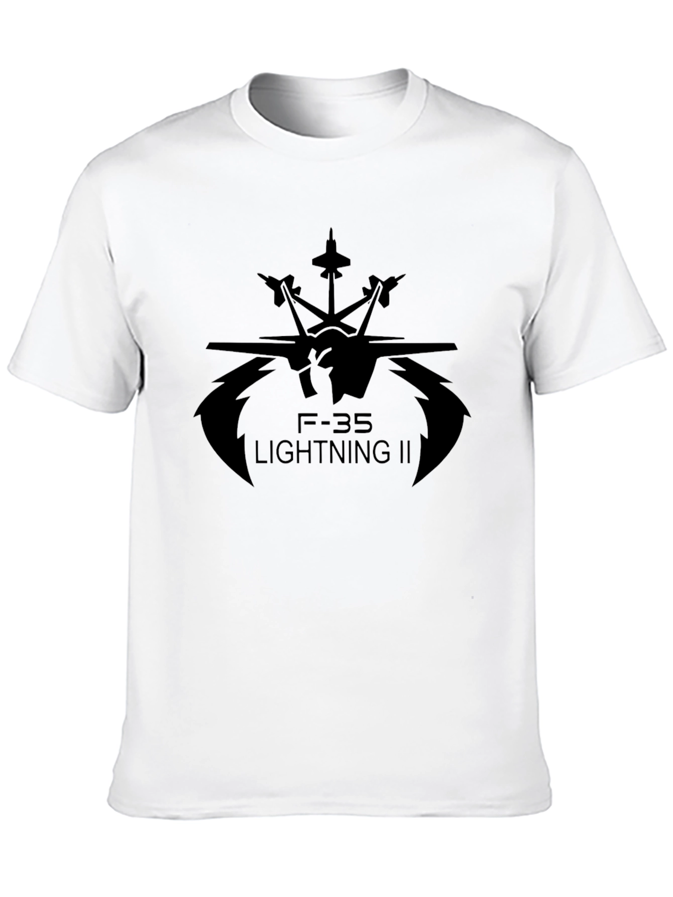 F-35 Lightning II Black T-Shirt