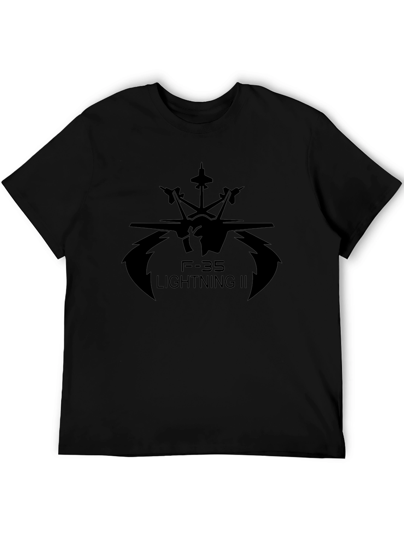 F-35 Lightning II Black T-Shirt