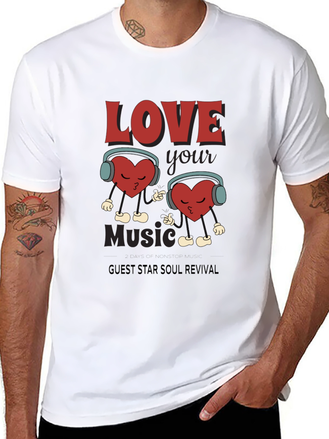 Love Your Music Graphic Tee