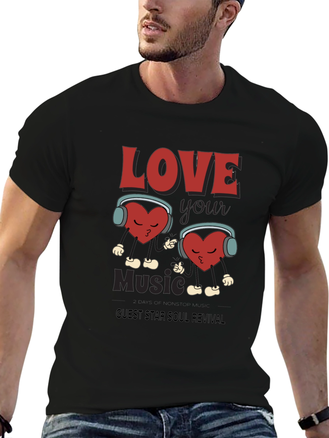 Love Your Music Graphic Tee