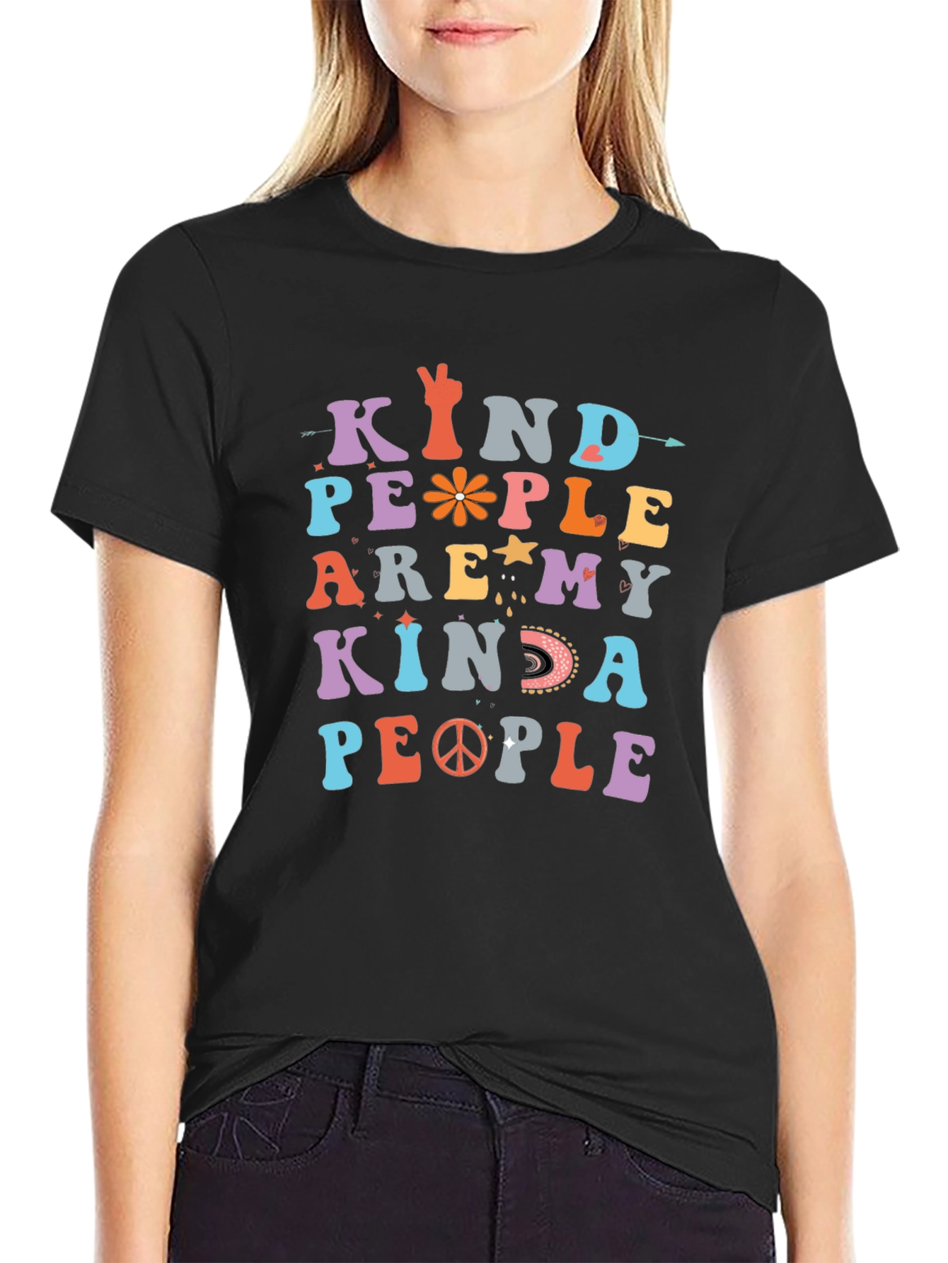 Kind People T-Shirt - Retro Style