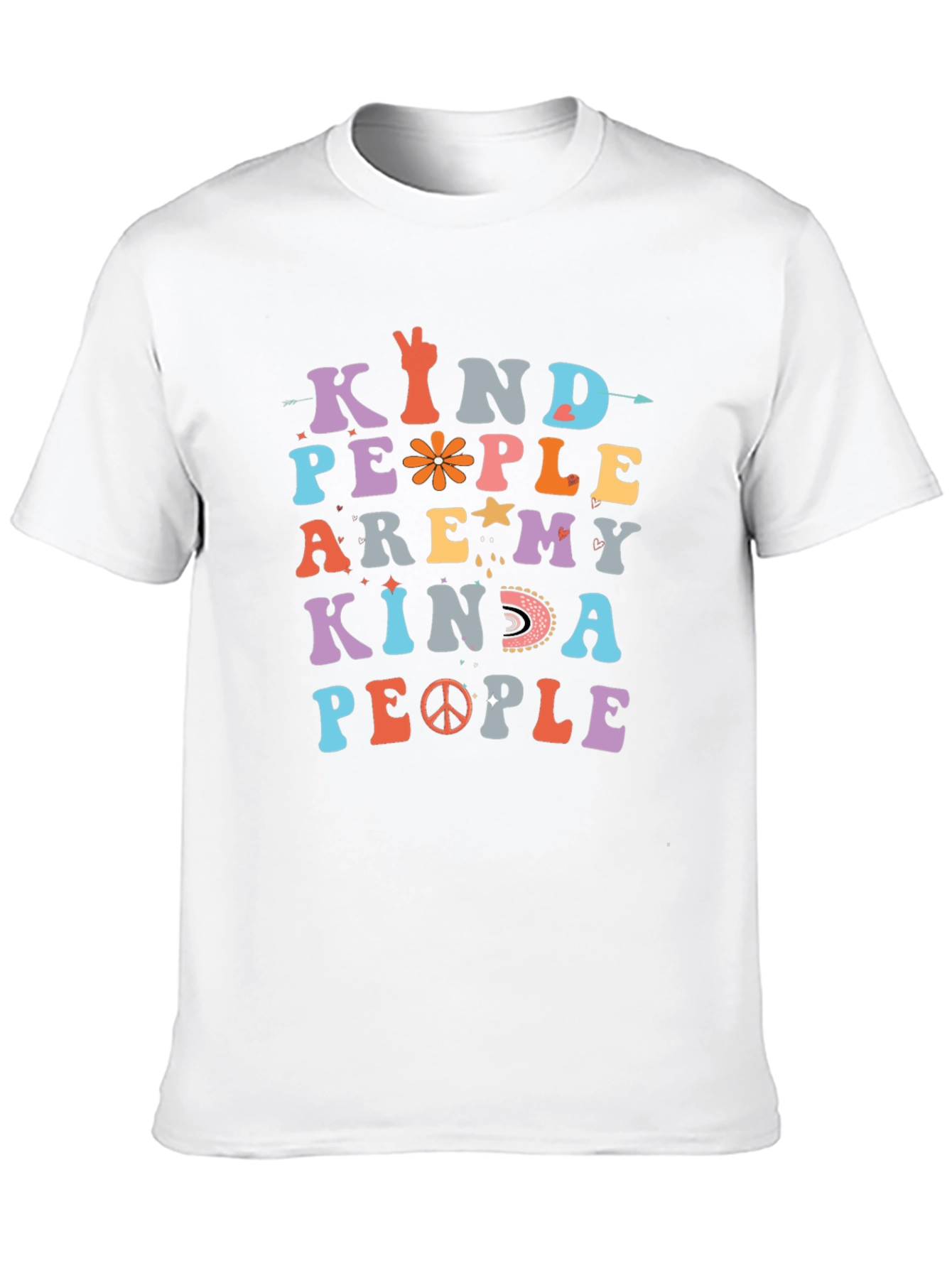 Kind People T-Shirt - Retro Style
