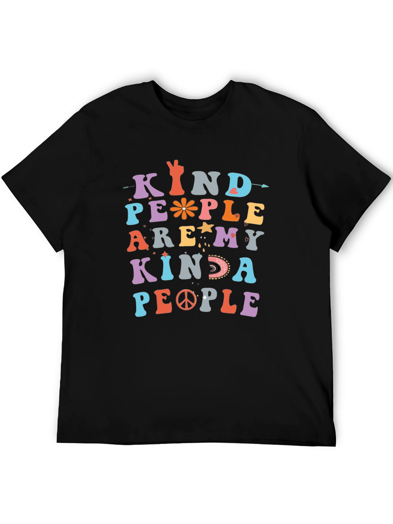 Kind People T-Shirt - Retro Style